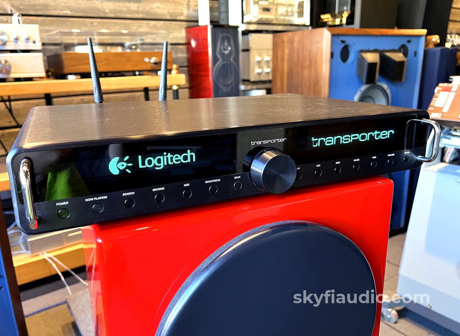 Logitech Transporter Audiophile Streamer + Dac Roon Compatible Endpoint Cd Digital