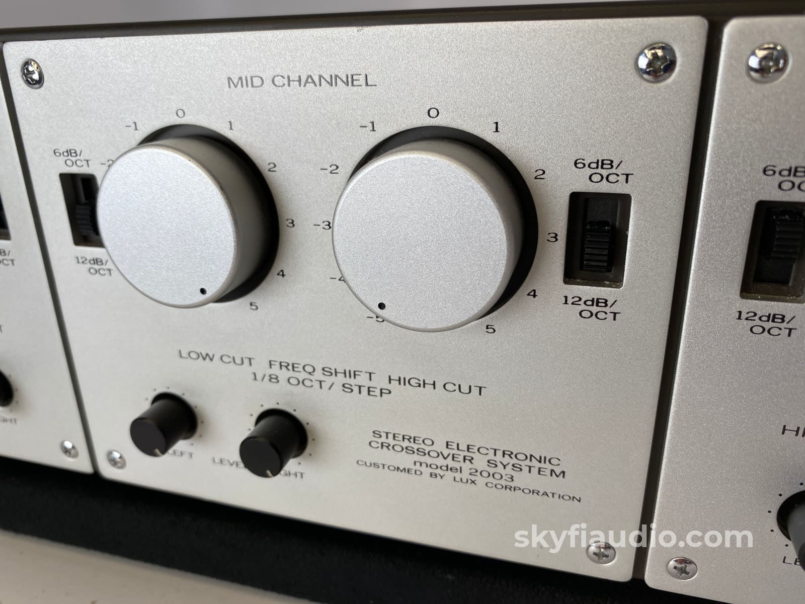ラックスマンA803クロスオーバー Luxman A-2003 Electronic Tube 3-Way Crossover - Very Rare!
