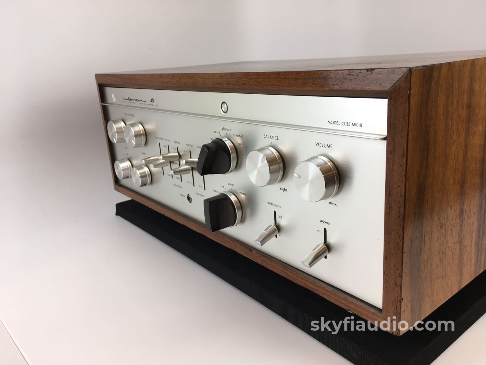 Luxman Cl-35 Mk-Iii All Tube Vintage Preamplifier - From Japan