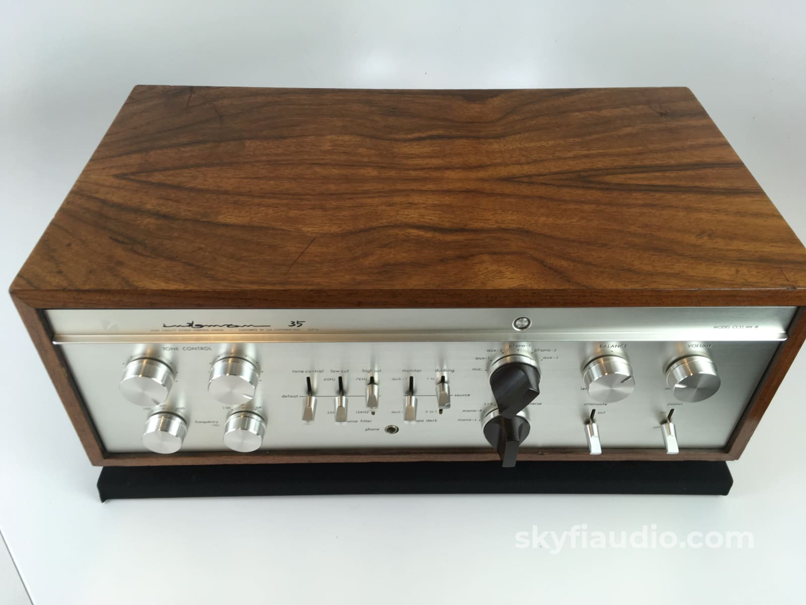 Luxman Cl-35 Mk-Iii All Tube Vintage Preamplifier - From Japan