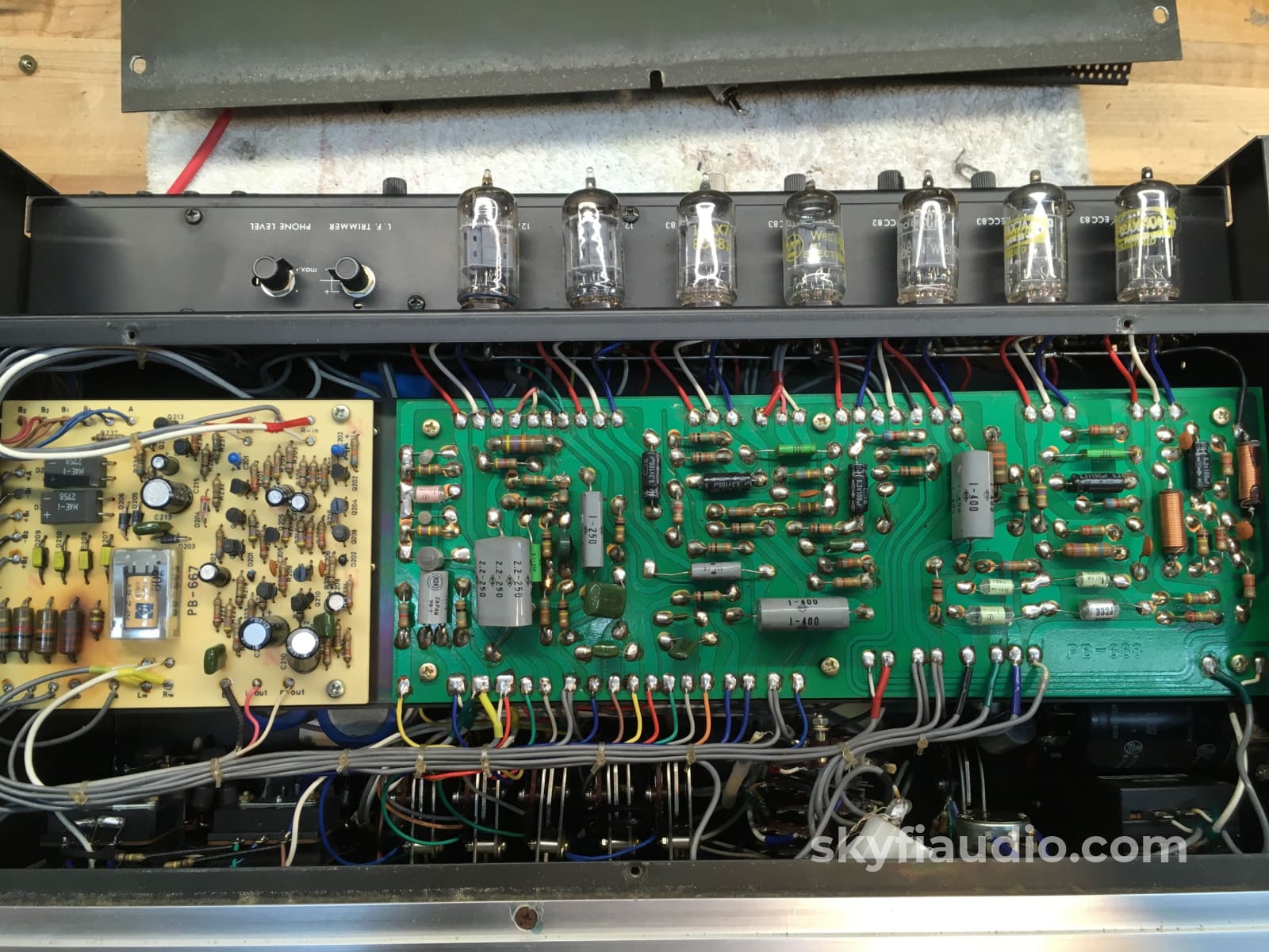 Luxman Cl-35 Mk-Iii All Tube Vintage Preamplifier - From Japan