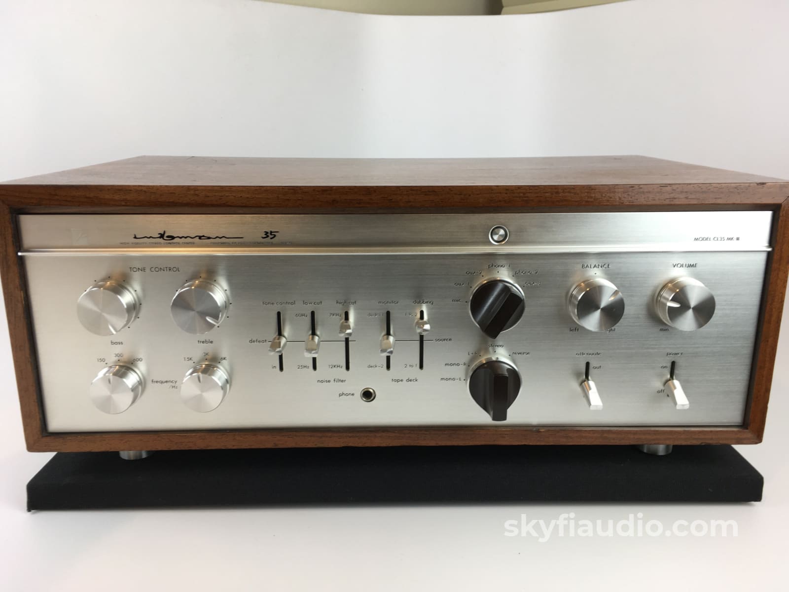 Luxman CL-35 MK-III All Tube Vintage Preamplifier - From Japan