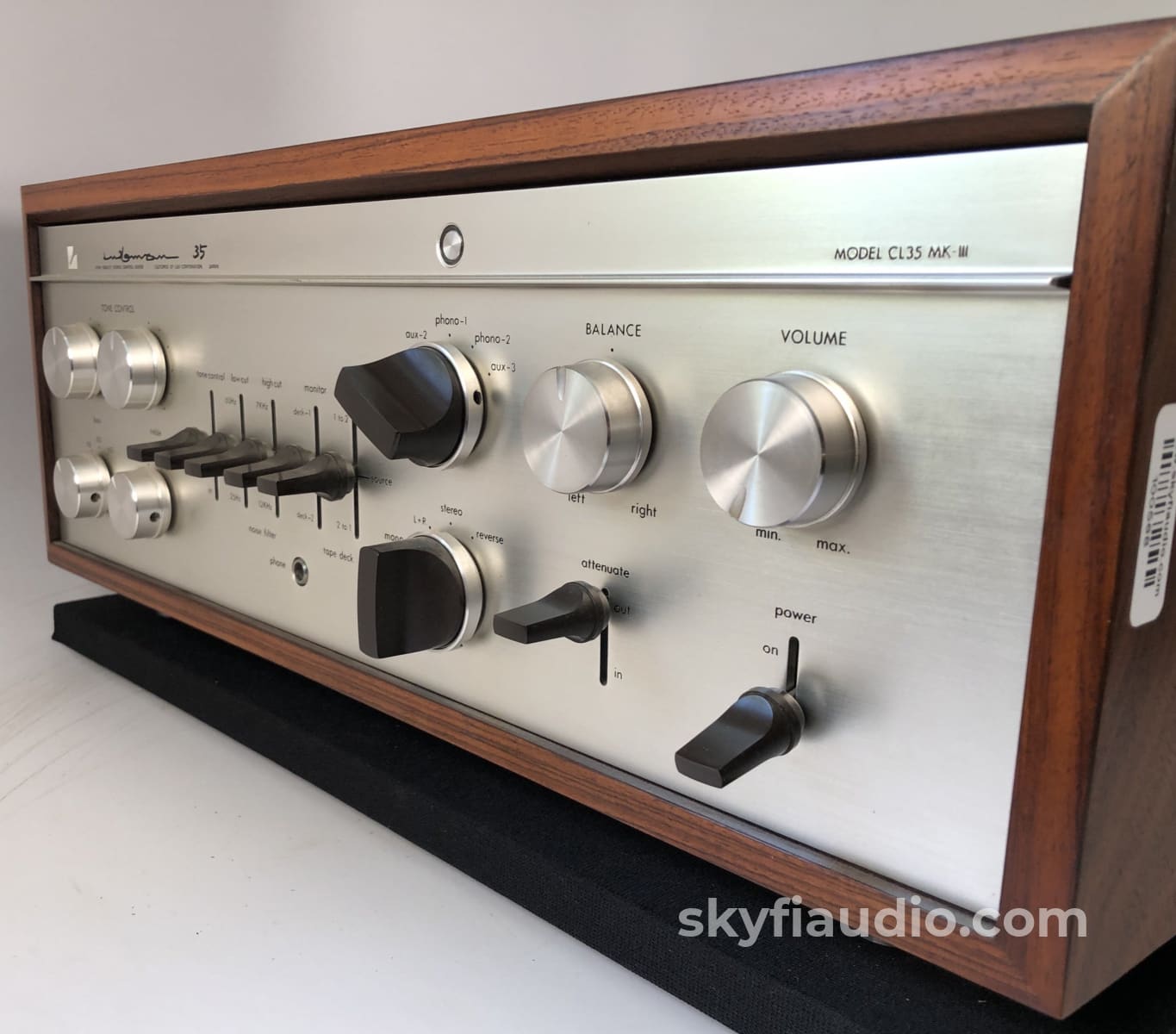 Luxman Cl35 Mkiii Tube Preamp New Old Stock Complete Collector Set! Preamplifier
