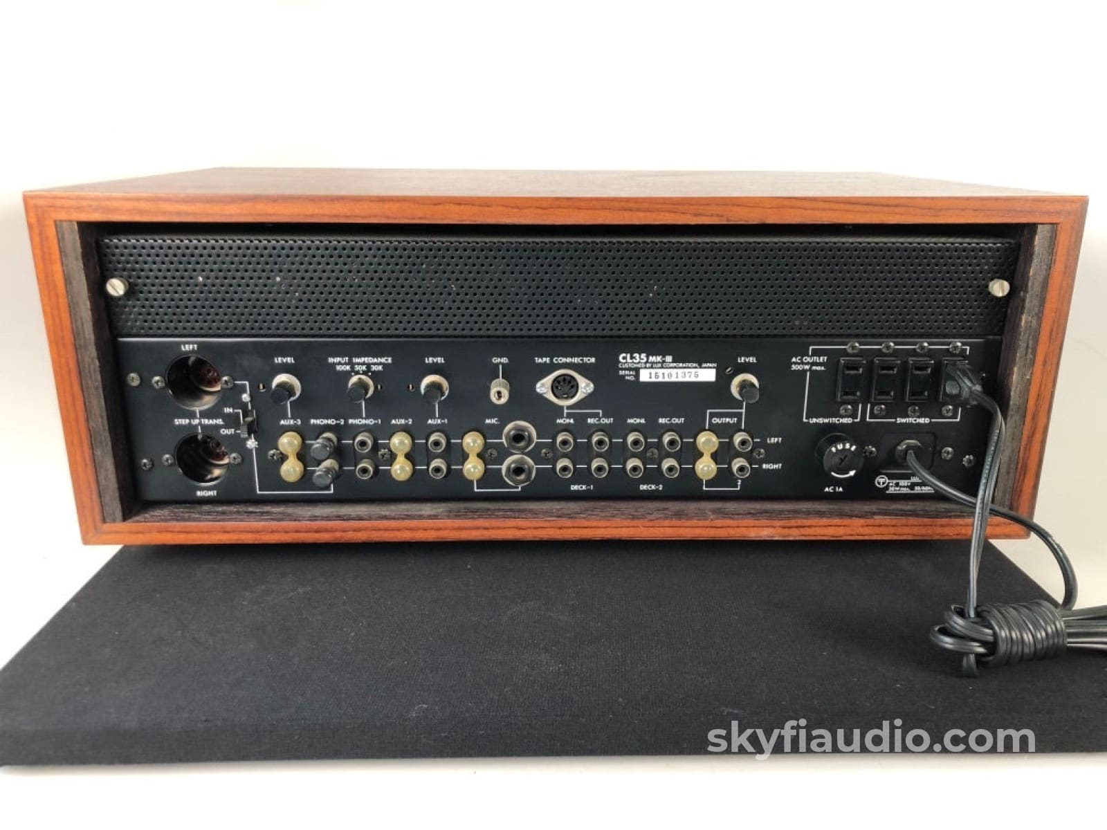 アンプ LUXMAN CL35II Luxman CL35 MKIII Tube Preamp, NEW Old Stock, Complete Collector Set!