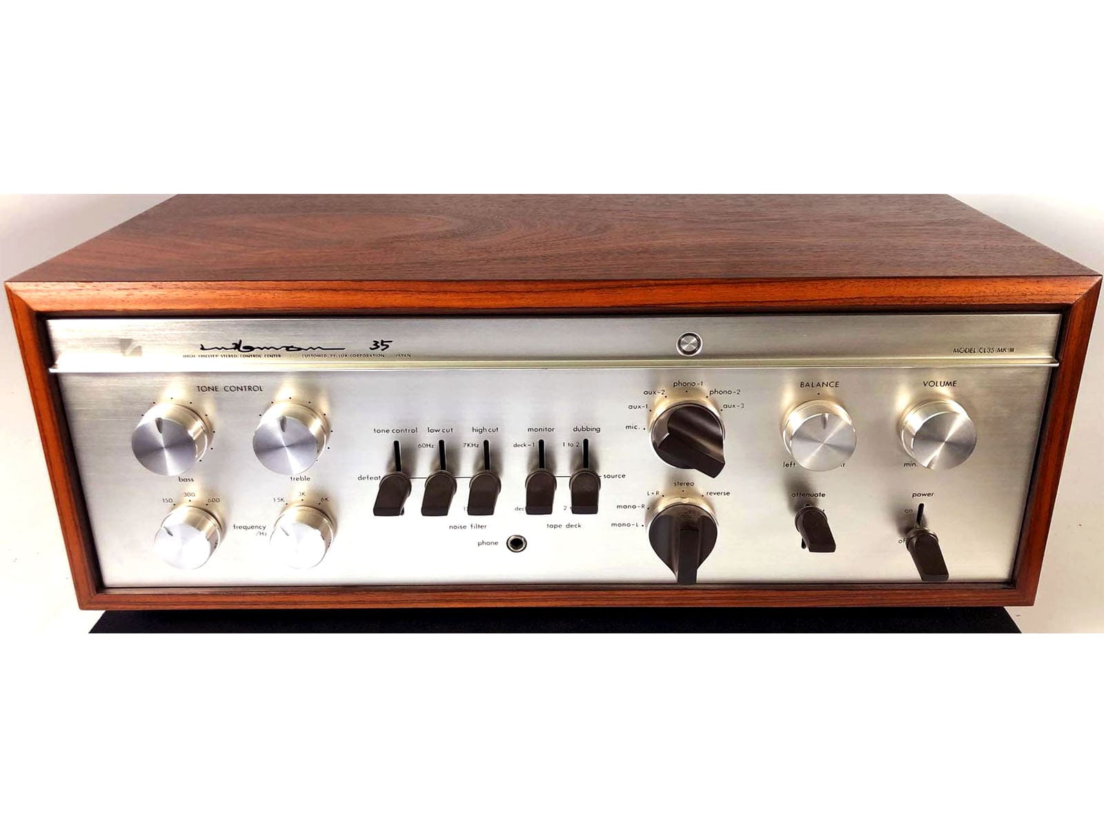 Luxman Cl35 Mkiii Tube Preamp New Old Stock Complete Collector Set! Preamplifier
