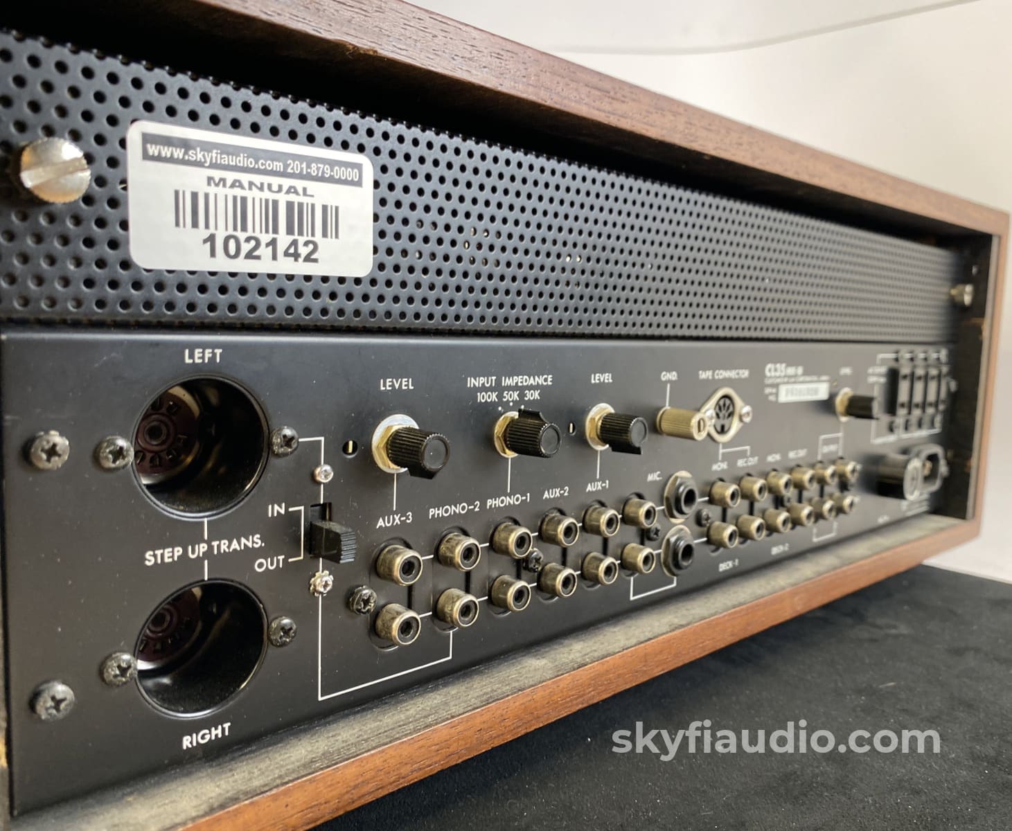 Luxman Cl35 Mkiii Vintage Tube Preamp Preamplifier