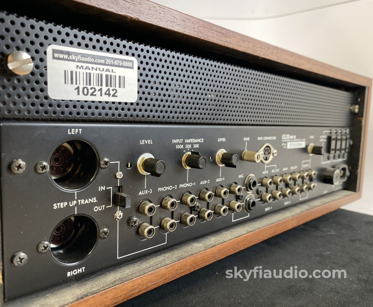 Luxman Cl35 Mkiii Vintage Tube Preamp Preamplifier