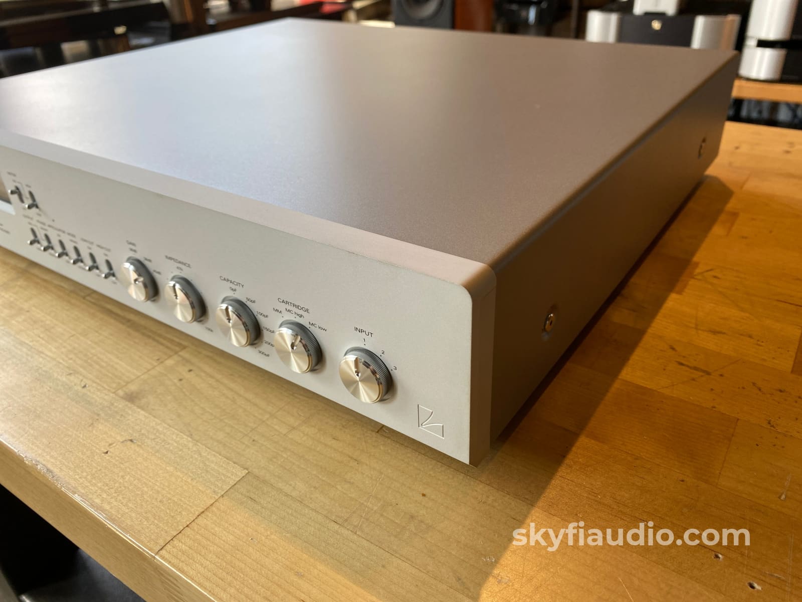 Luxman Eq-500 Tube Phono Preamplifier Mm-Mc - Wow