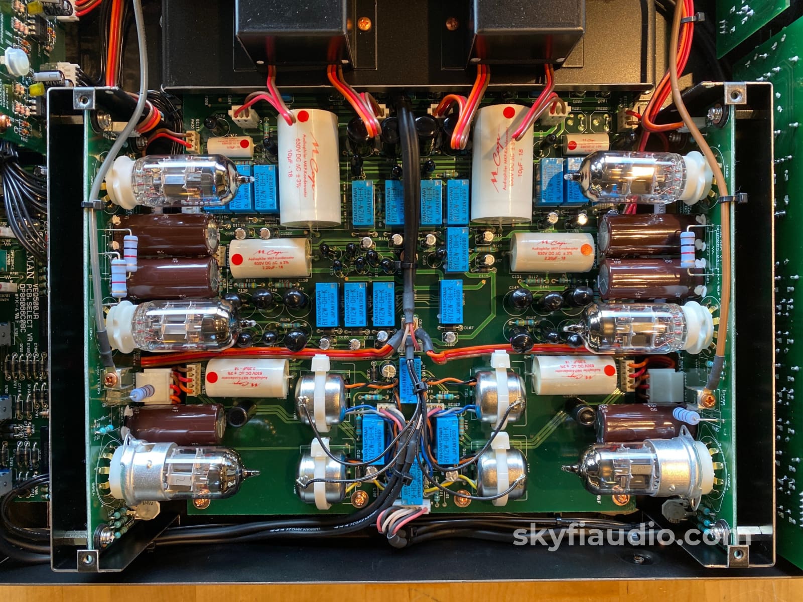 Luxman Eq-500 Tube Phono Preamplifier Mm-Mc - Wow