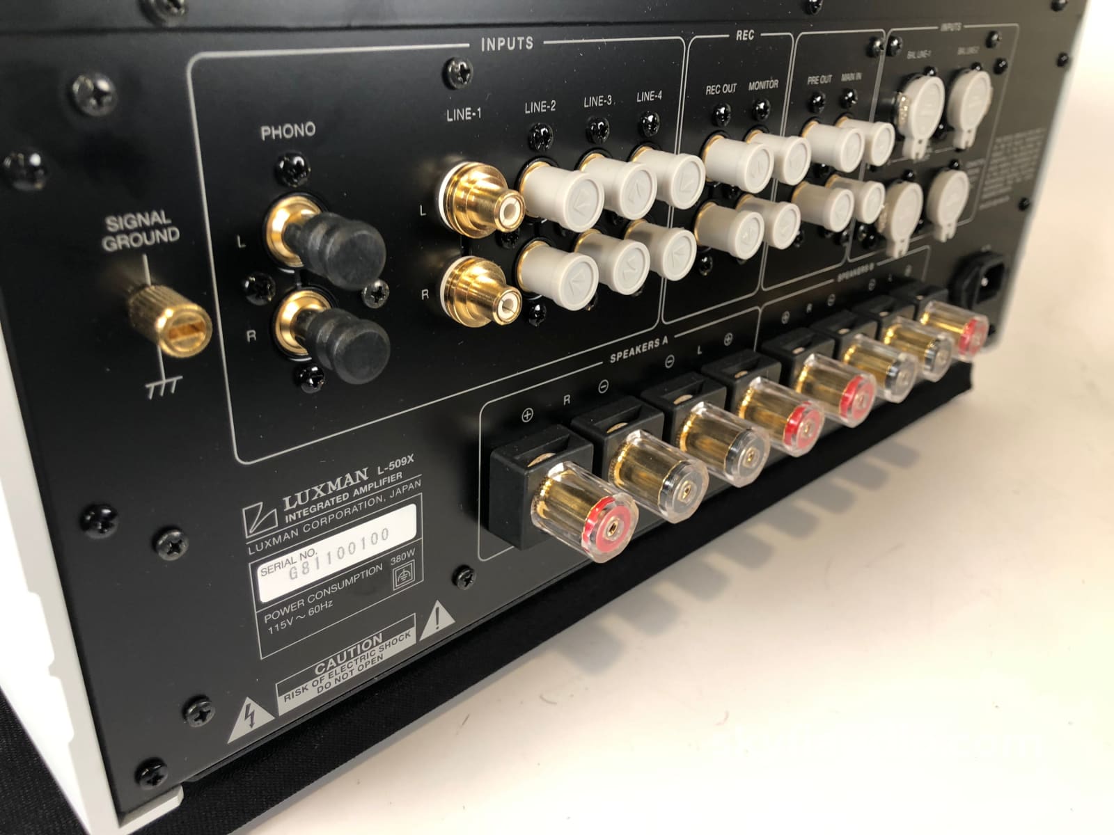 Luxman L-509X Integrated Amplifier With Phono - As New