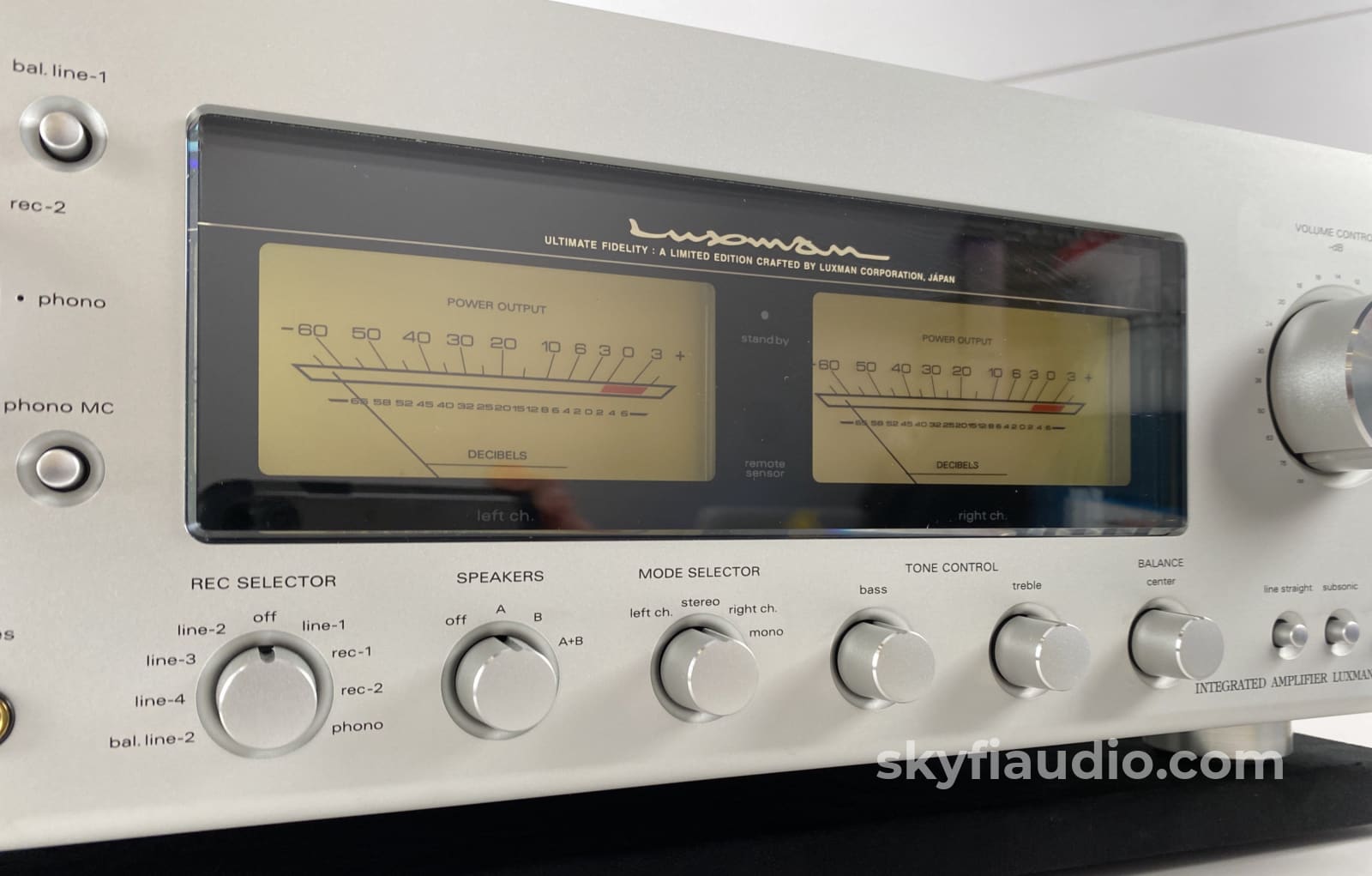 Luxman L-550A II Limited Edition Integrated Class A Amplifier with Pho