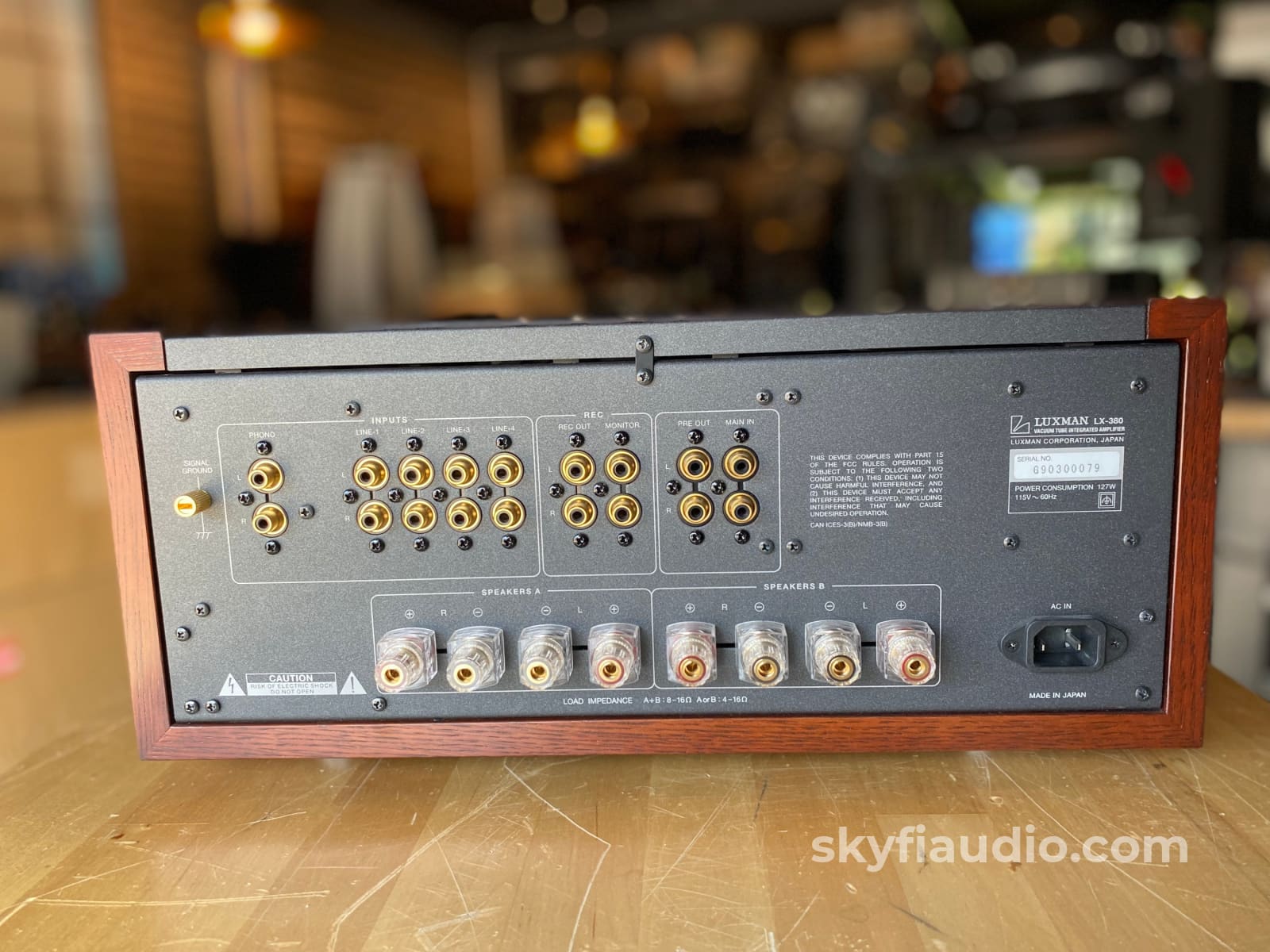 Luxman Lx-380 Tube Integrated Stereo Amplifier - Demo Unit