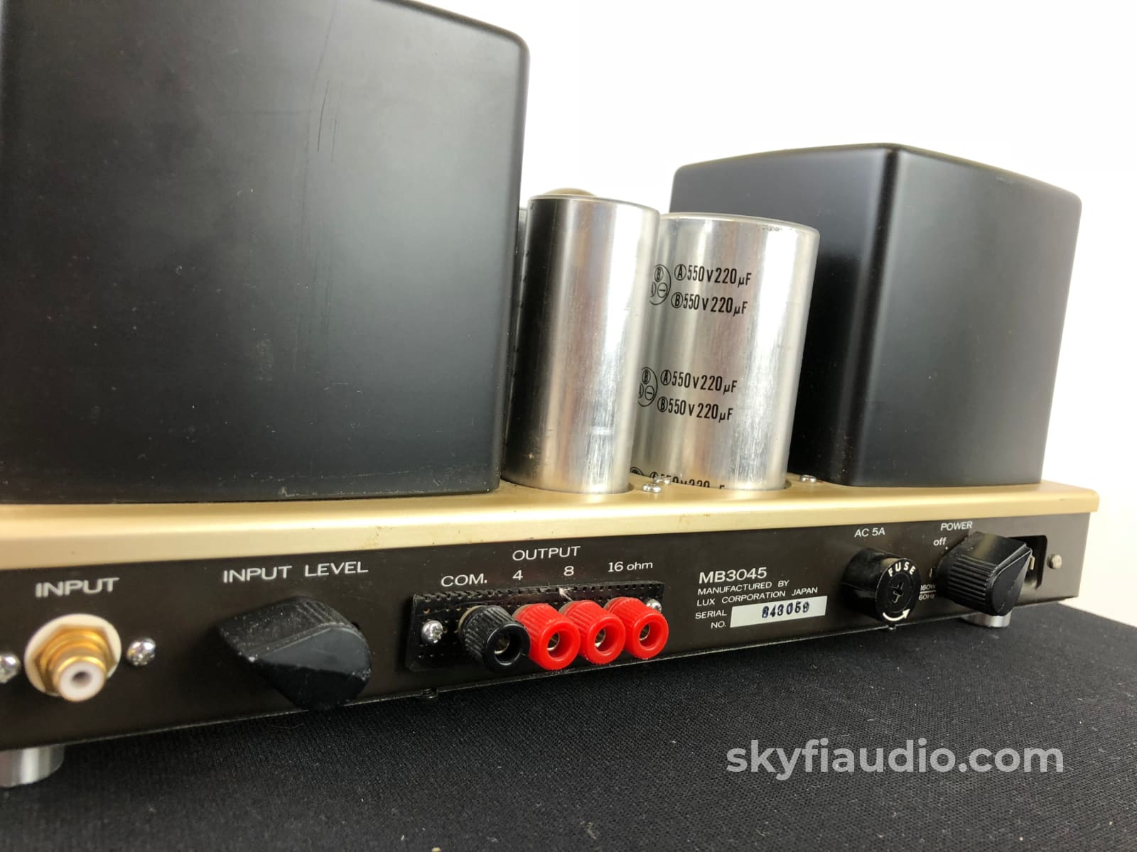 Luxman Mb-3045 Tube Monoblock Amplifier Pair