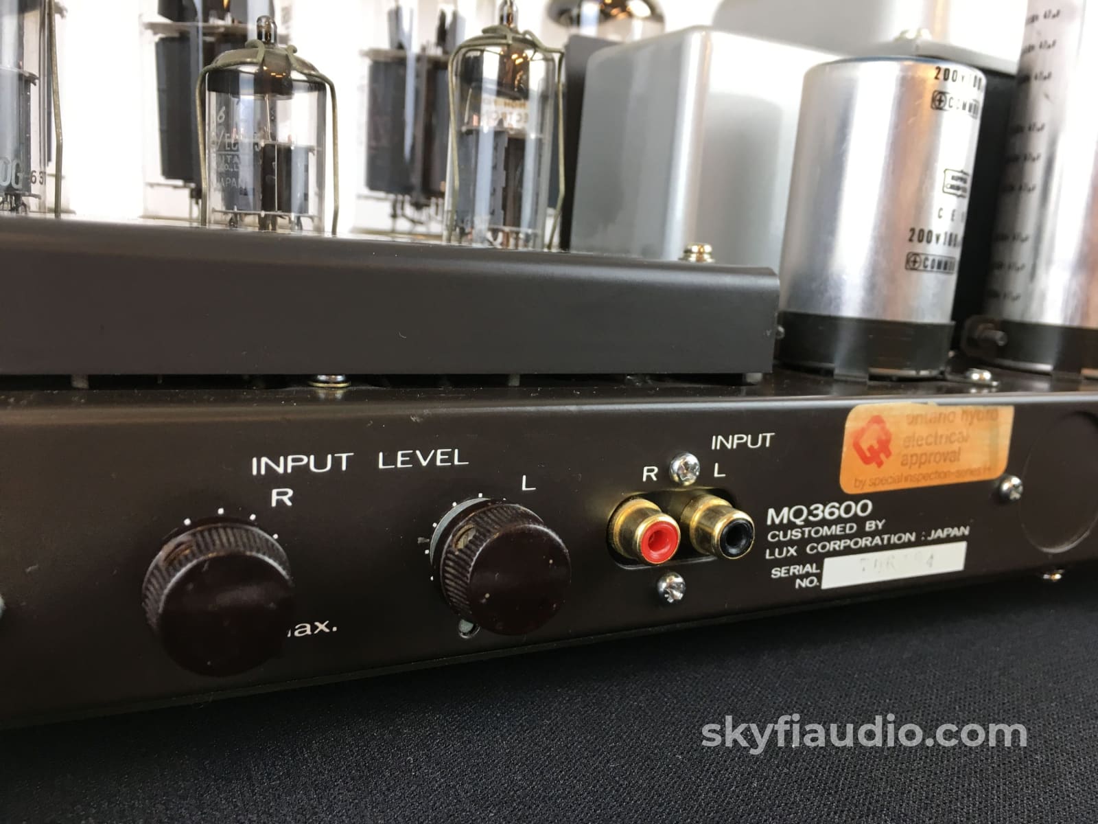 Luxman Mq-3600 Stereo Tube Amplifier With Original Tubes