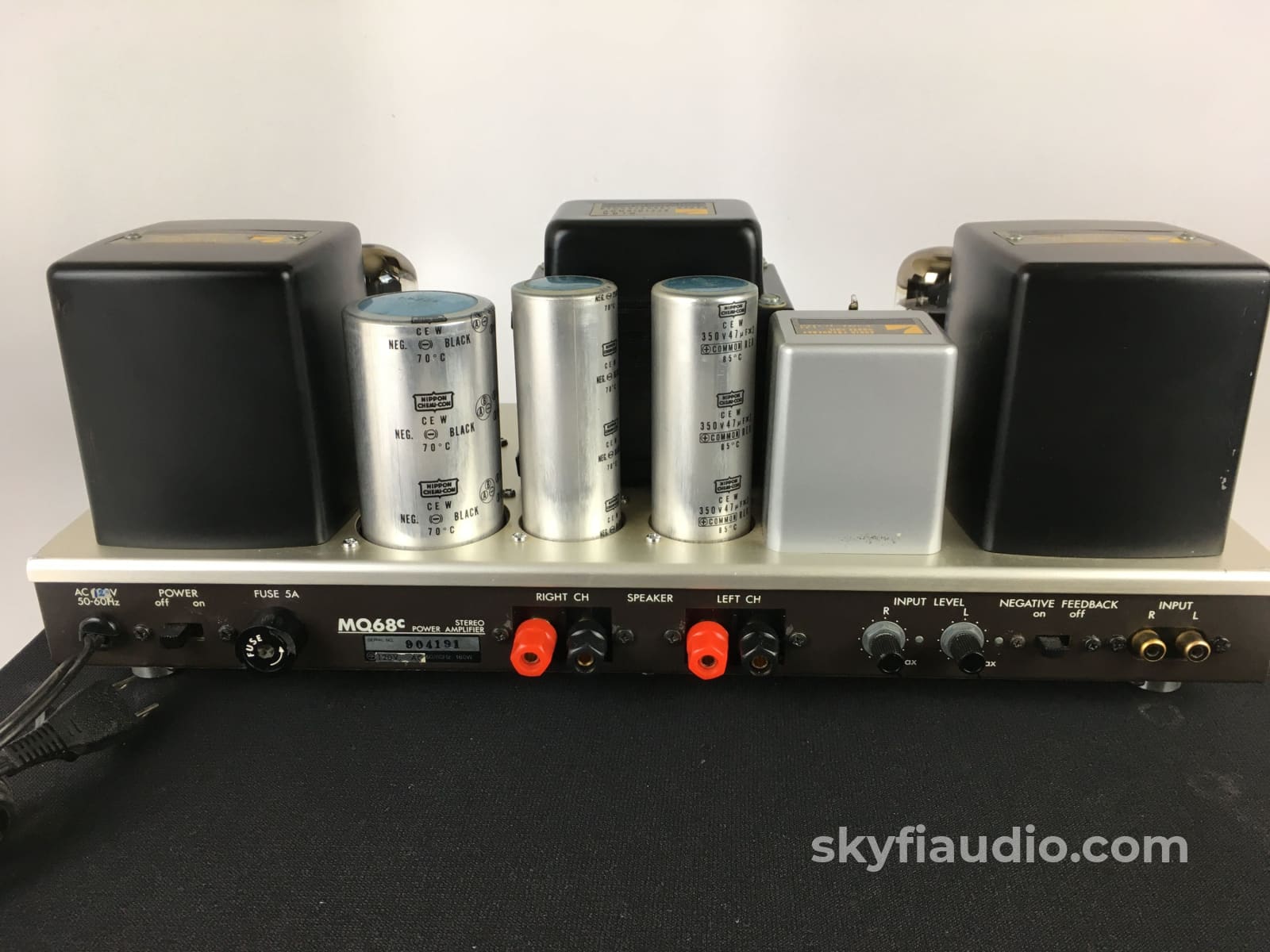 Luxman Mq-68C Tube Amplifier With Original Tubes