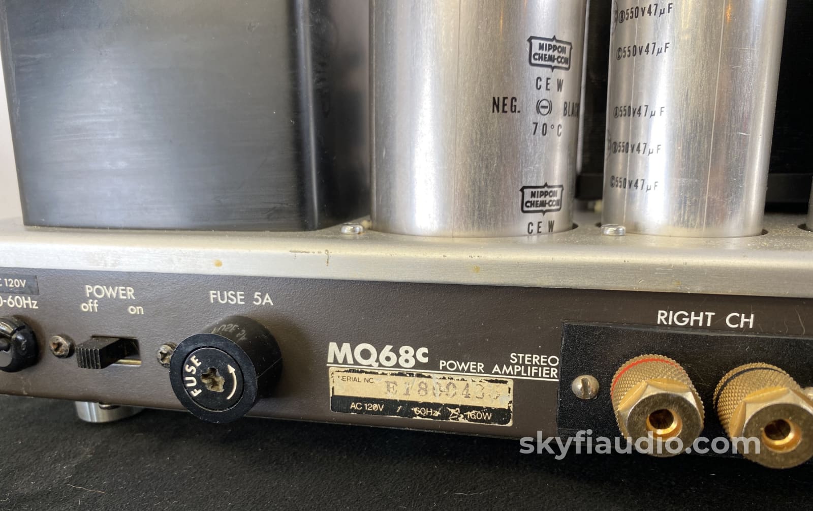 Luxman MQ68c - Custom 68 Tube Amplifier with Official Luxman/NEC Tubes