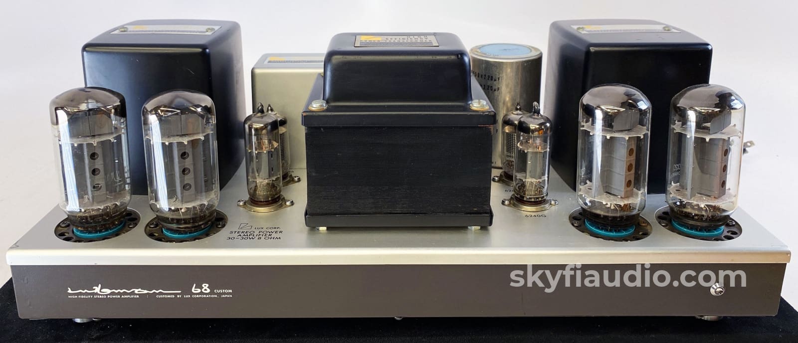 Luxman Mq68C - Custom 68 Tube Amplifier With Official Luxman/Nec Tubes