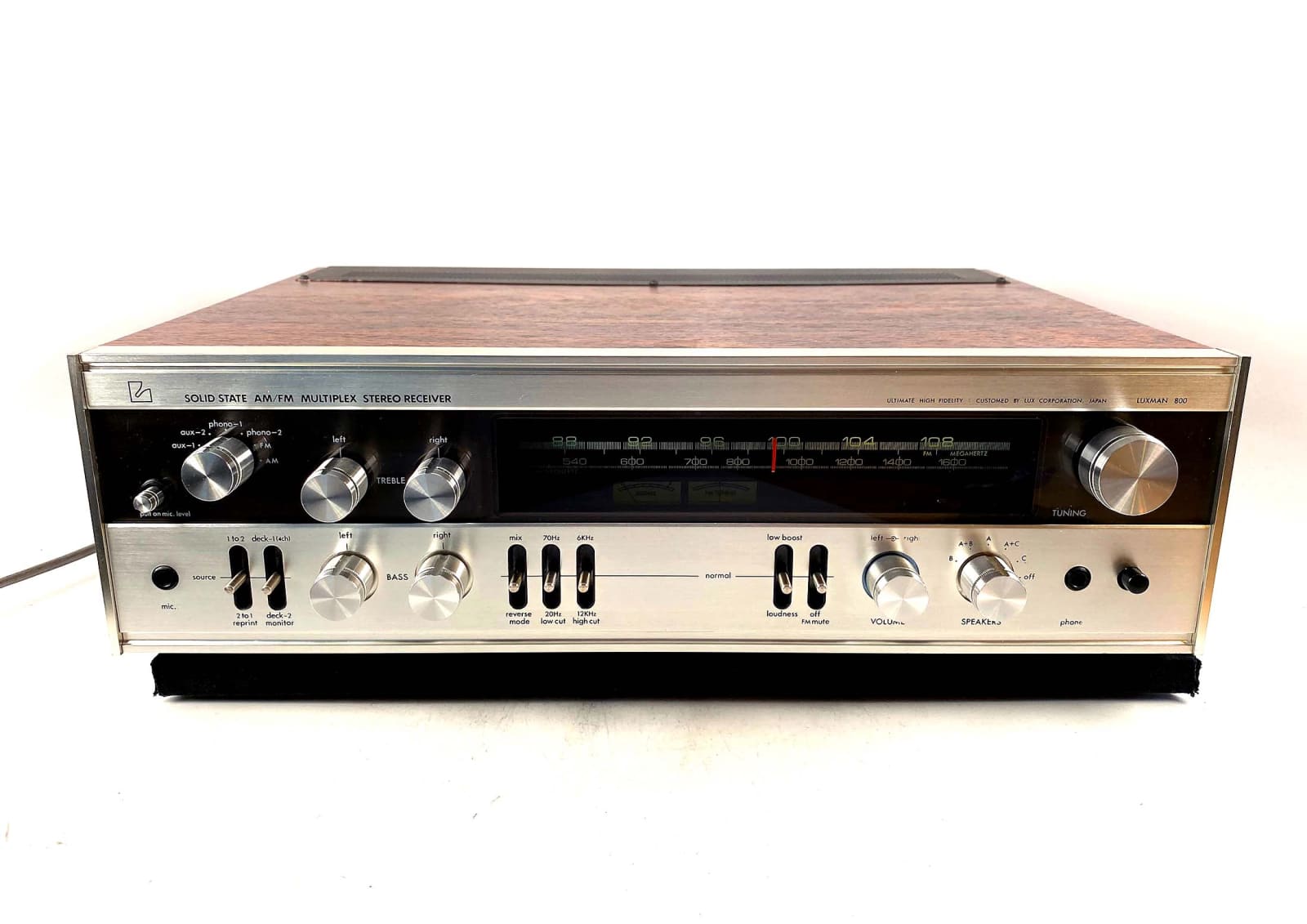 Luxman R-800U Vintage Stereo Receiver - Serviced Integrated Amplifier
