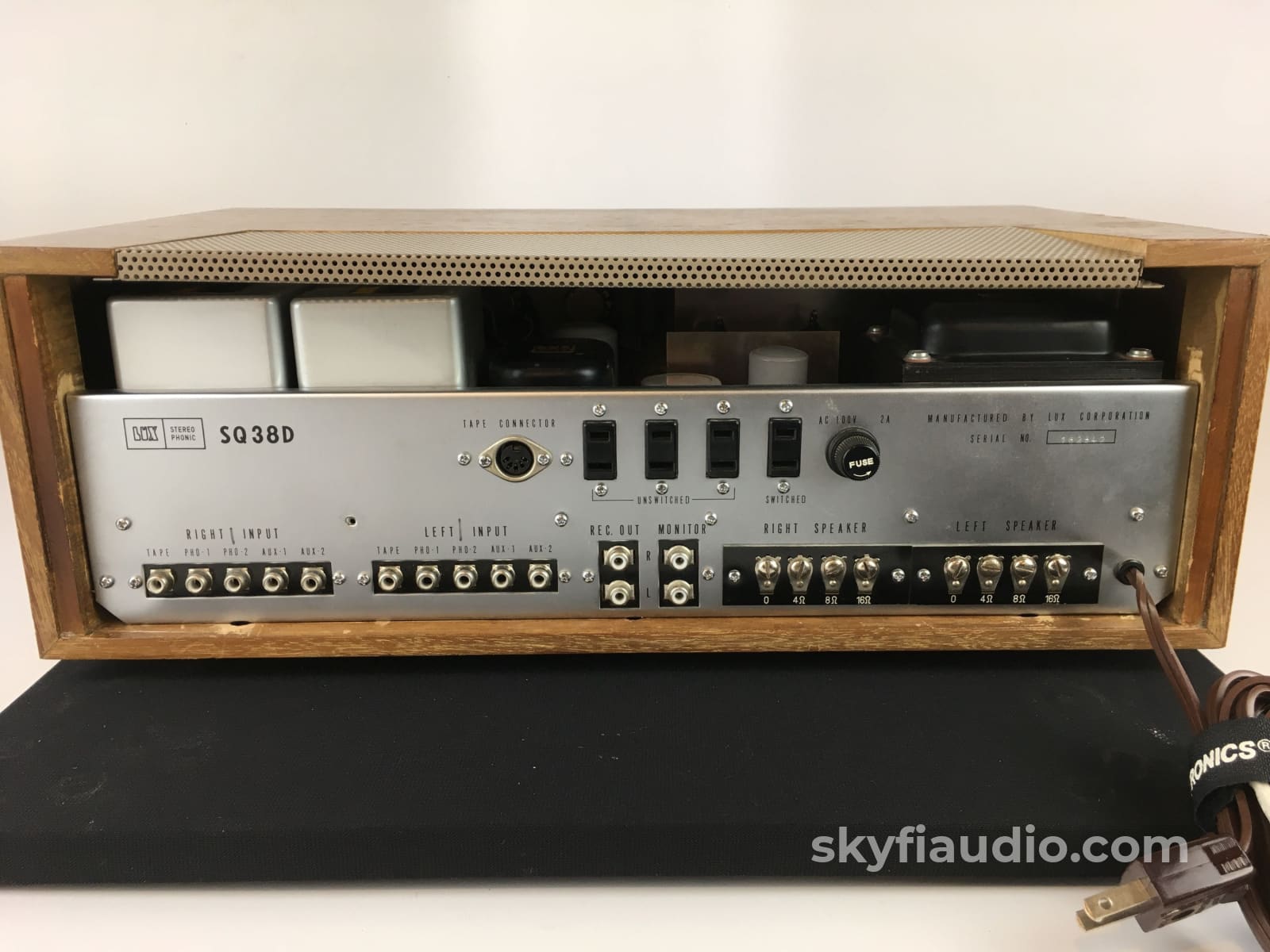 Luxman Sq-38D Tube Integrated Amplifier