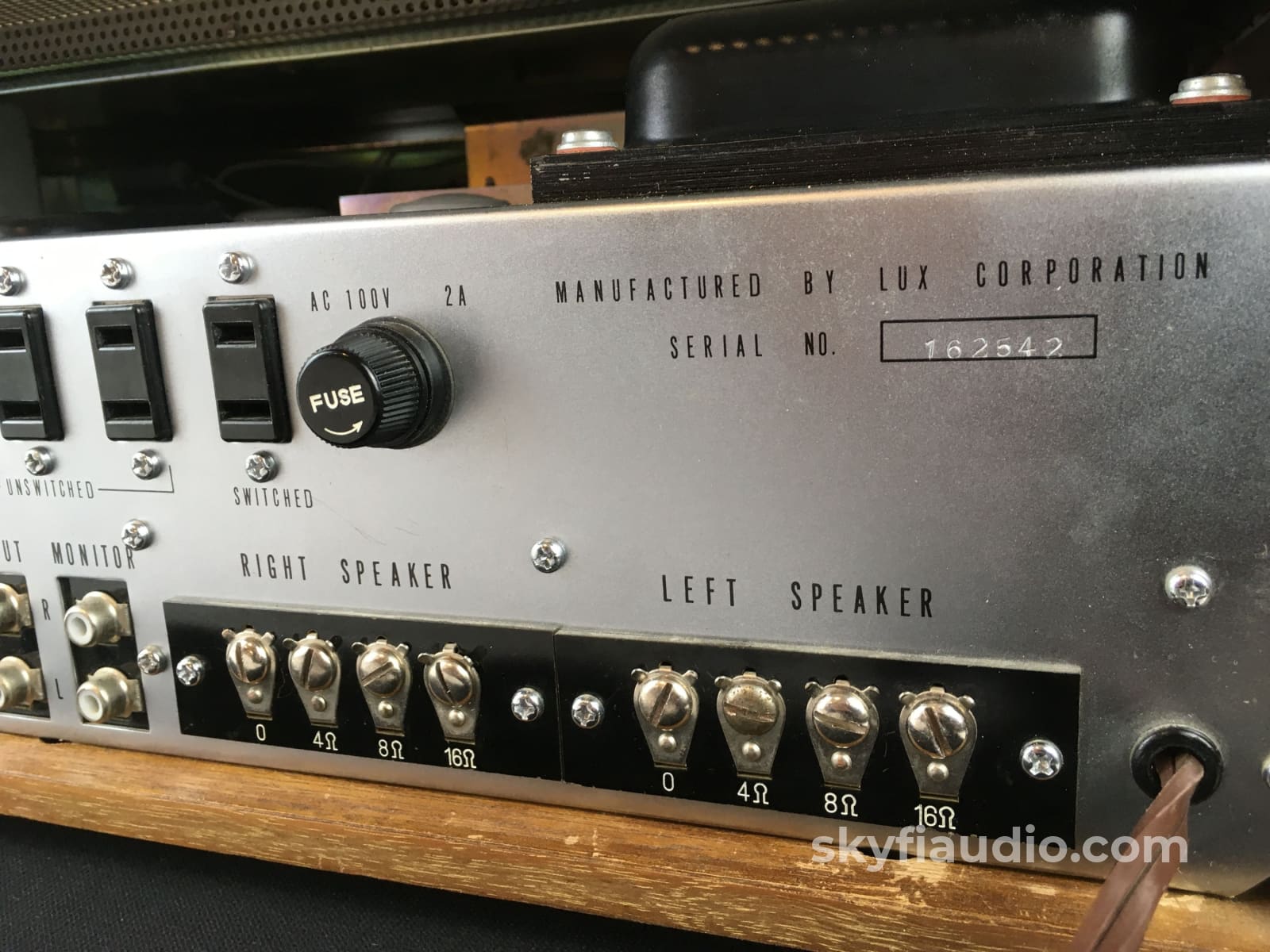 Luxman Sq-38D Tube Integrated Amplifier