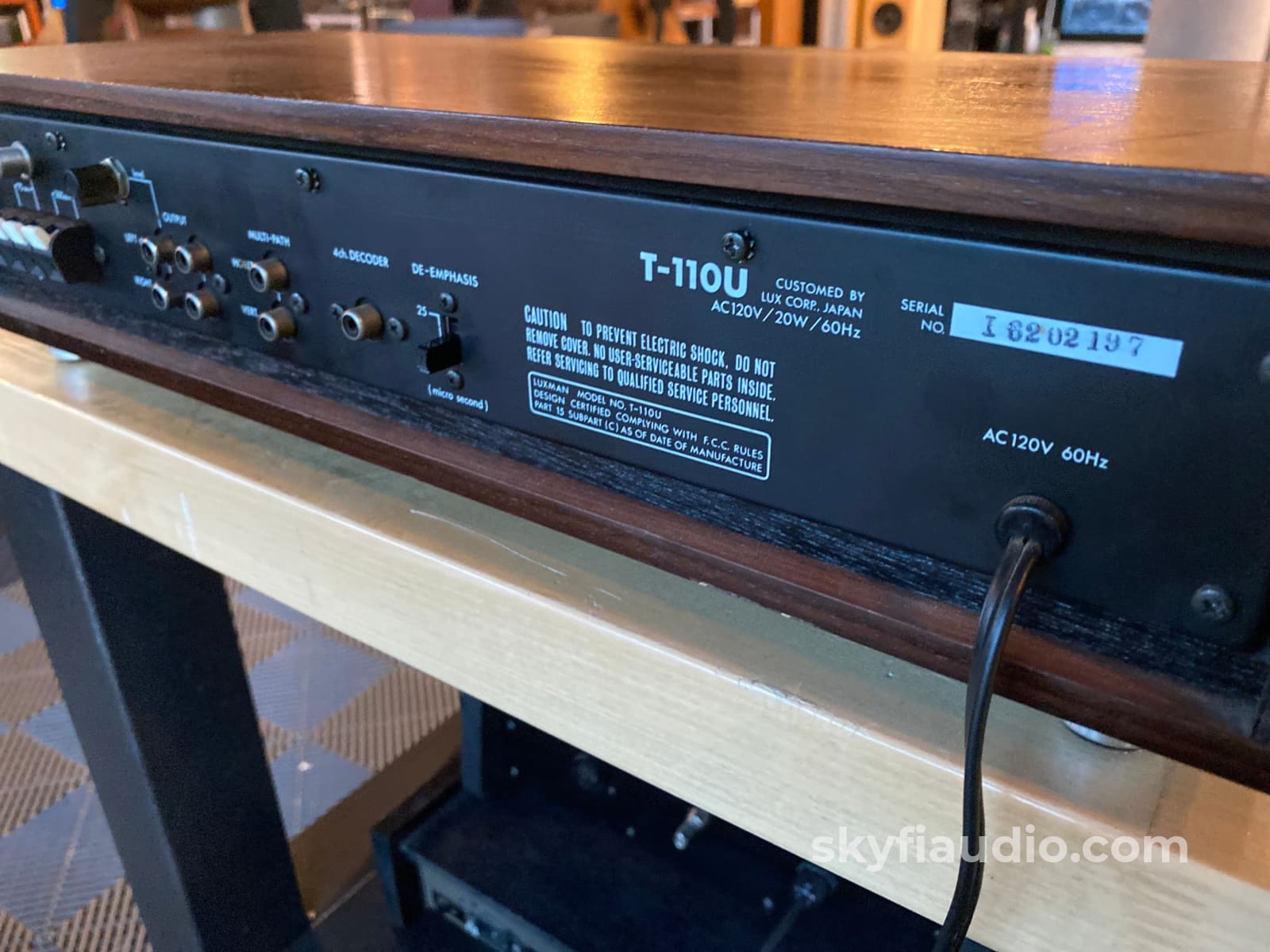 Luxman T-110 Vintage Fm Tuner