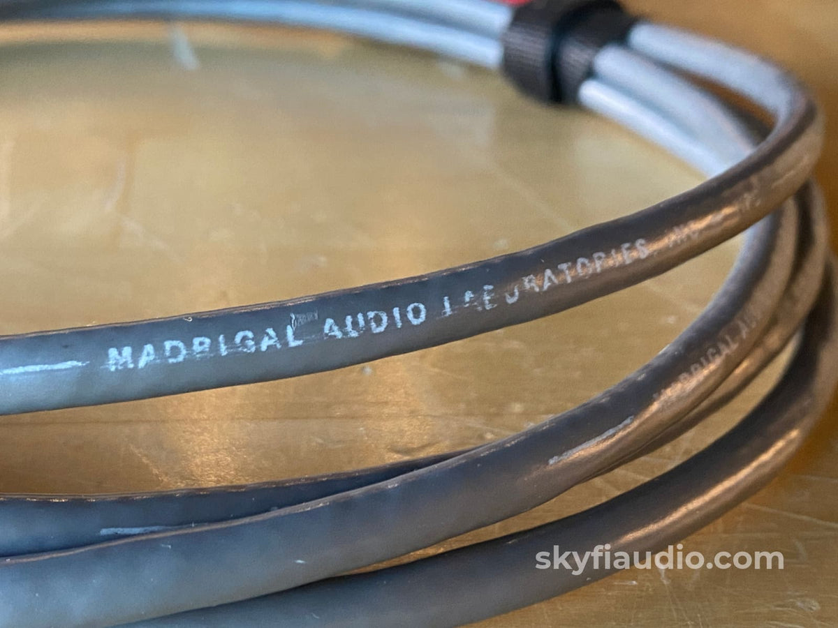 Madrigal Audio Labs (Mark Levinson) Camac To Rca Interconnects (Pair) - 1 Meter Rare Cables