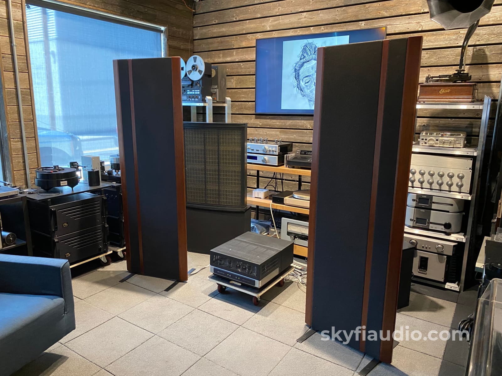 Magnepan Mg3.6/R Planar Magnetic Speakers In Wood Finish