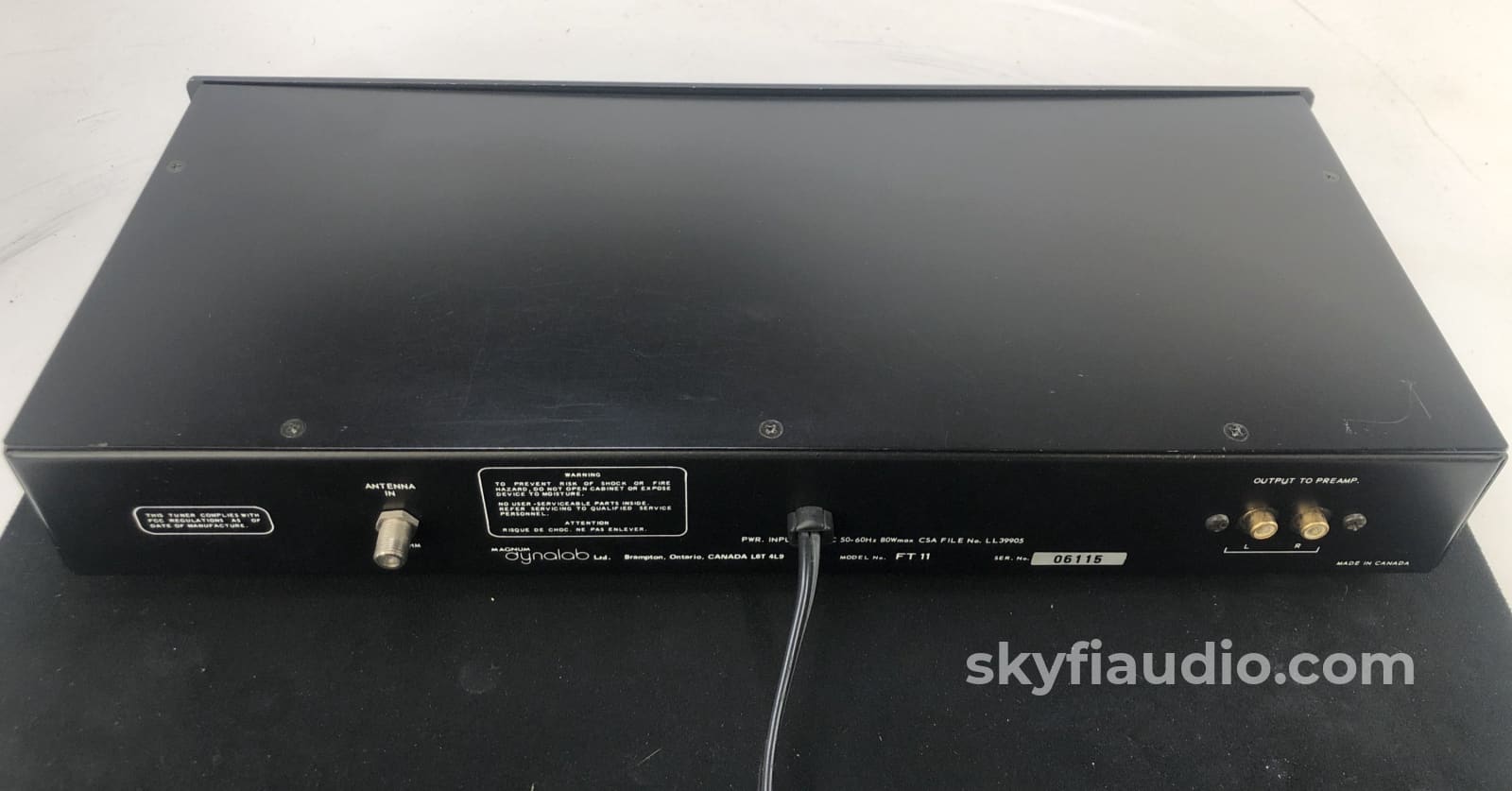 Magnum Dynalab Ft-11 Tuner In Box