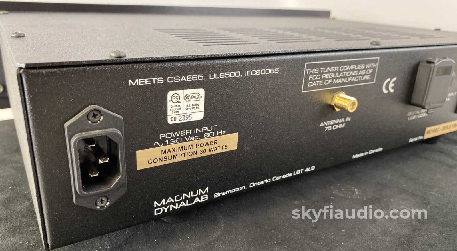 Magnum Dynalab MD-100T - Triode Tube Analog FM Tuner