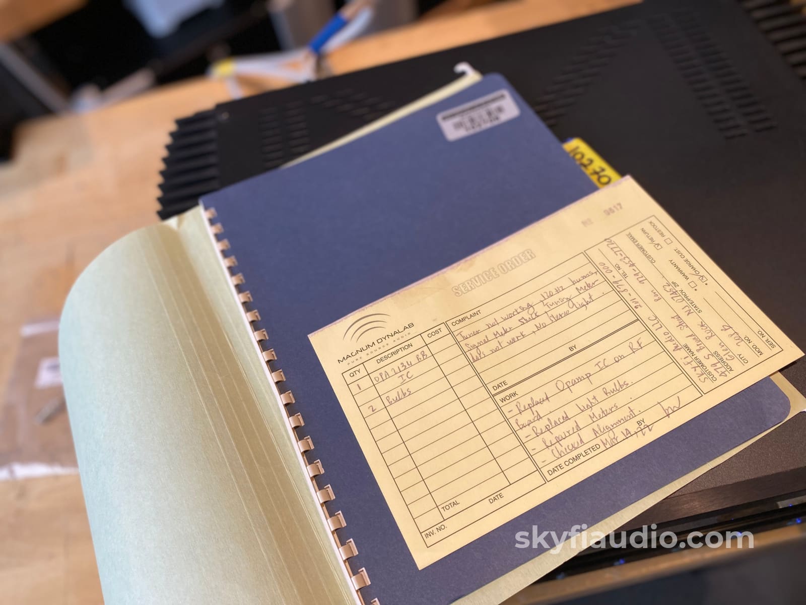 Magnum Dynalab Md 208 Stereo Receiver With Amazing Fm Capabilities - Recent Factory Service