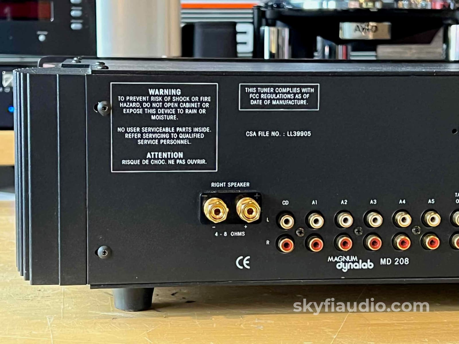 Magnum Dynalab Md 208 Stereo Receiver With Amazing Fm Capabilities - Recent Factory Service