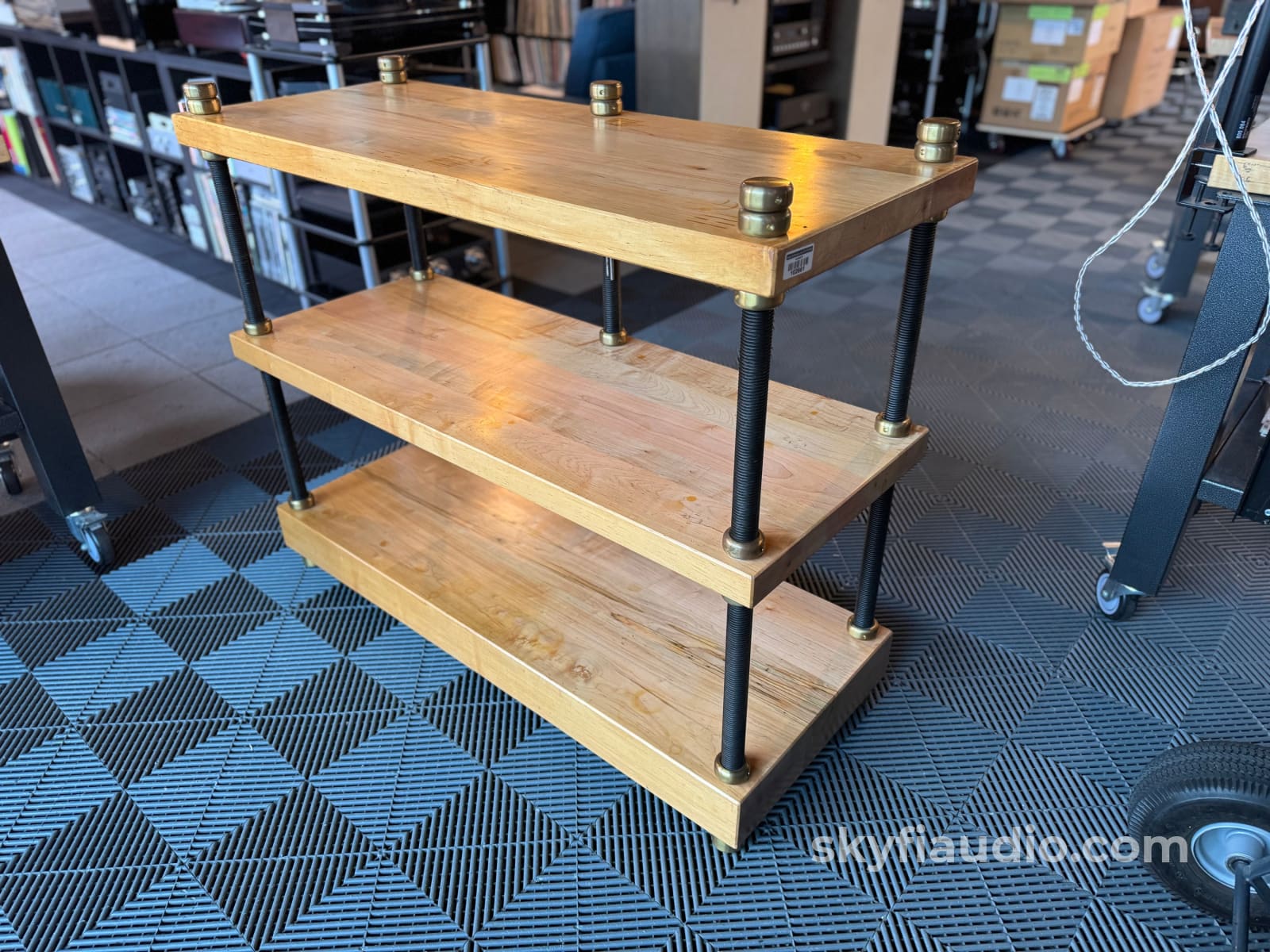 Mapleshade Three Shelf Audio Rack Pre Loved Accessory