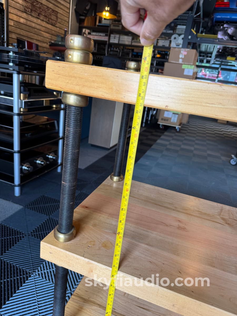 Mapleshade Three Shelf Audio Rack Pre Loved Accessory