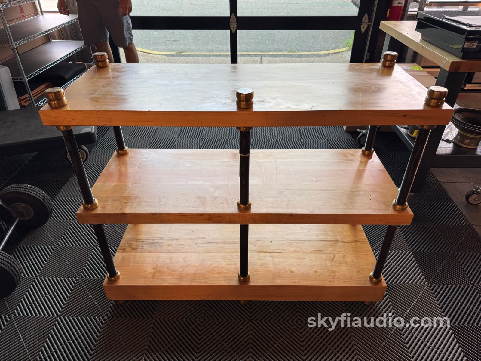 Mapleshade Three Shelf Audio Rack Pre Loved Accessory