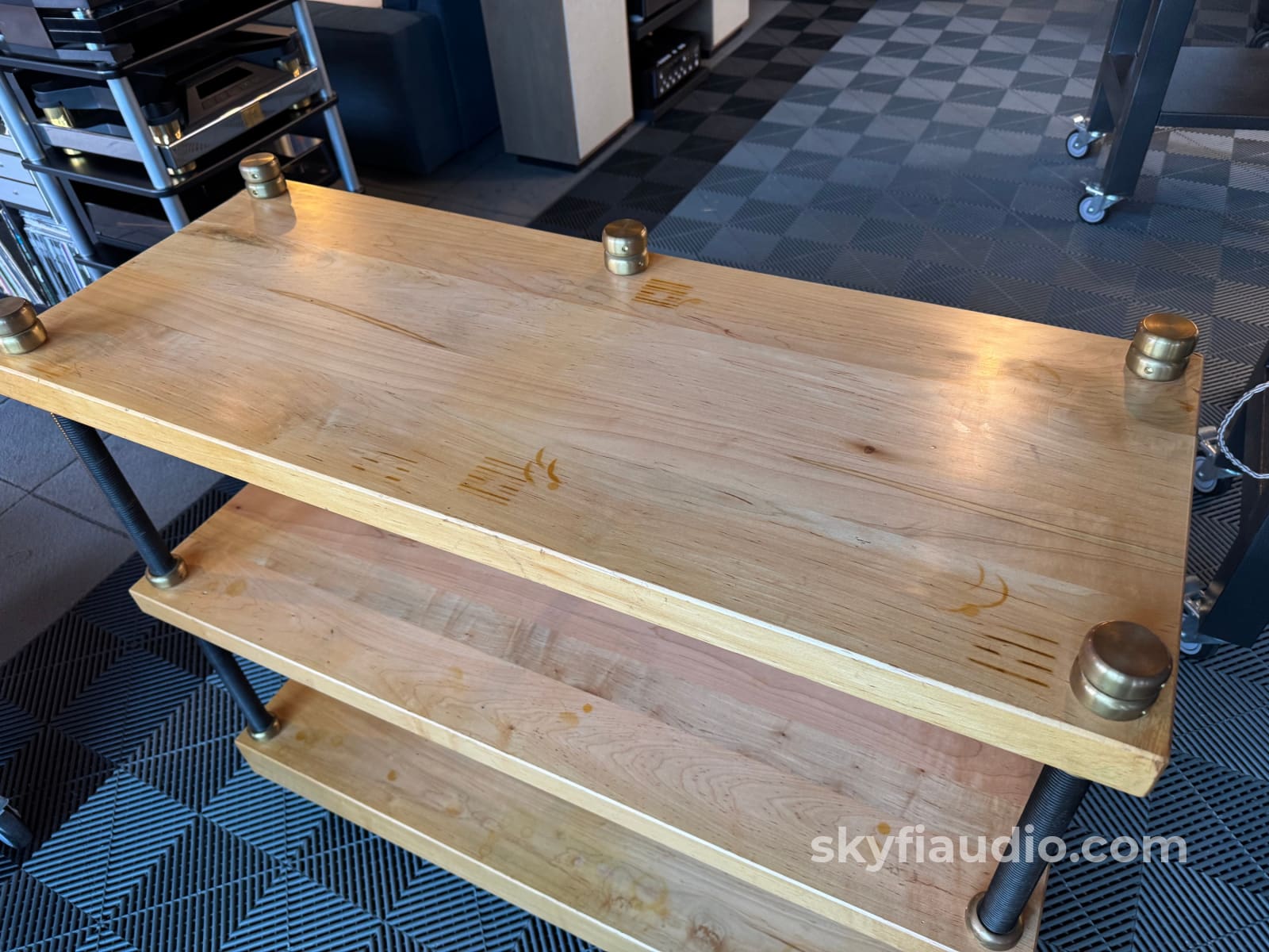 Mapleshade Three Shelf Audio Rack Pre Loved Accessory