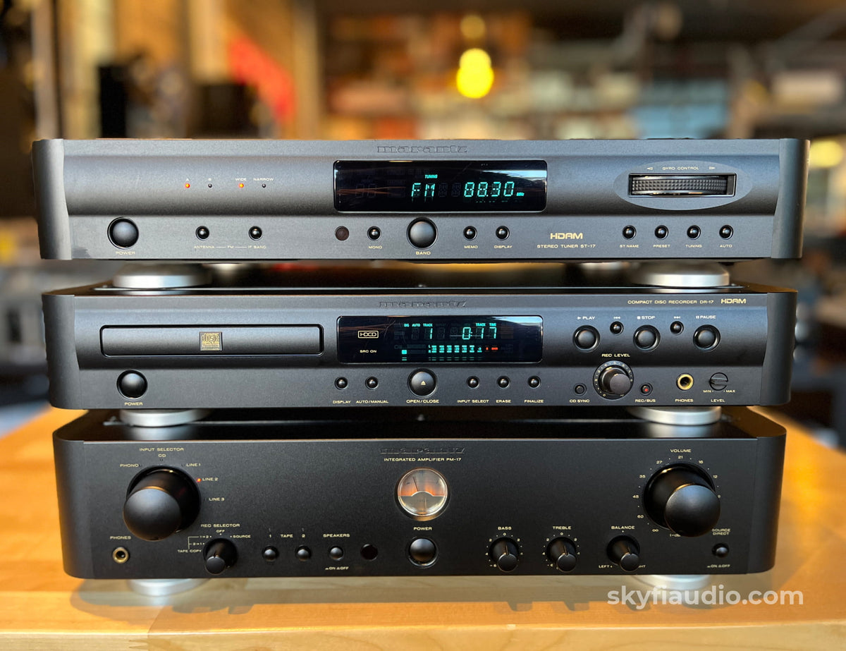 Marantz 17 Series System - Integrated Amplifier CD Player and Tuner - Integrated Amplifier