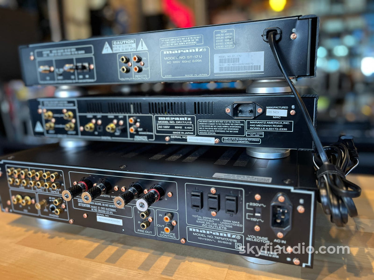 Marantz 17 Series System - Integrated Amplifier CD Player and Tuner - Integrated Amplifier