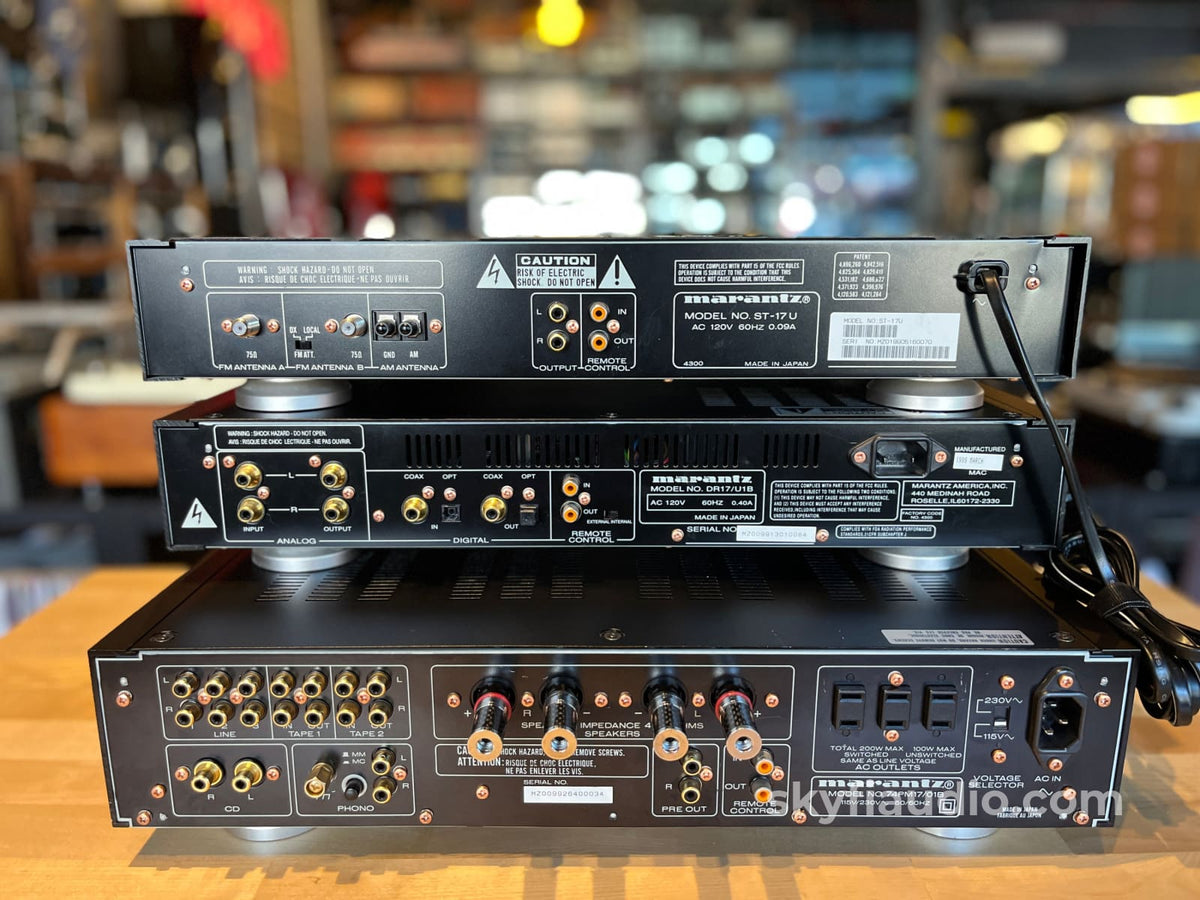 Marantz 17 Series System - Integrated Amplifier CD Player and Tuner - Integrated Amplifier