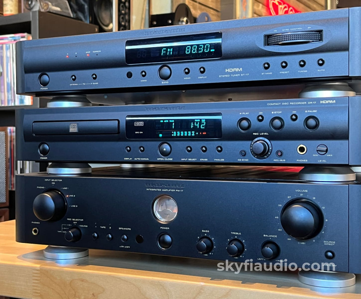 Marantz 17 Series System - Integrated Amplifier CD Player and Tuner - Integrated Amplifier