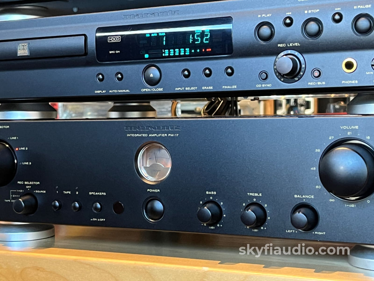 Marantz 17 Series System - Integrated Amplifier CD Player and Tuner - Integrated Amplifier