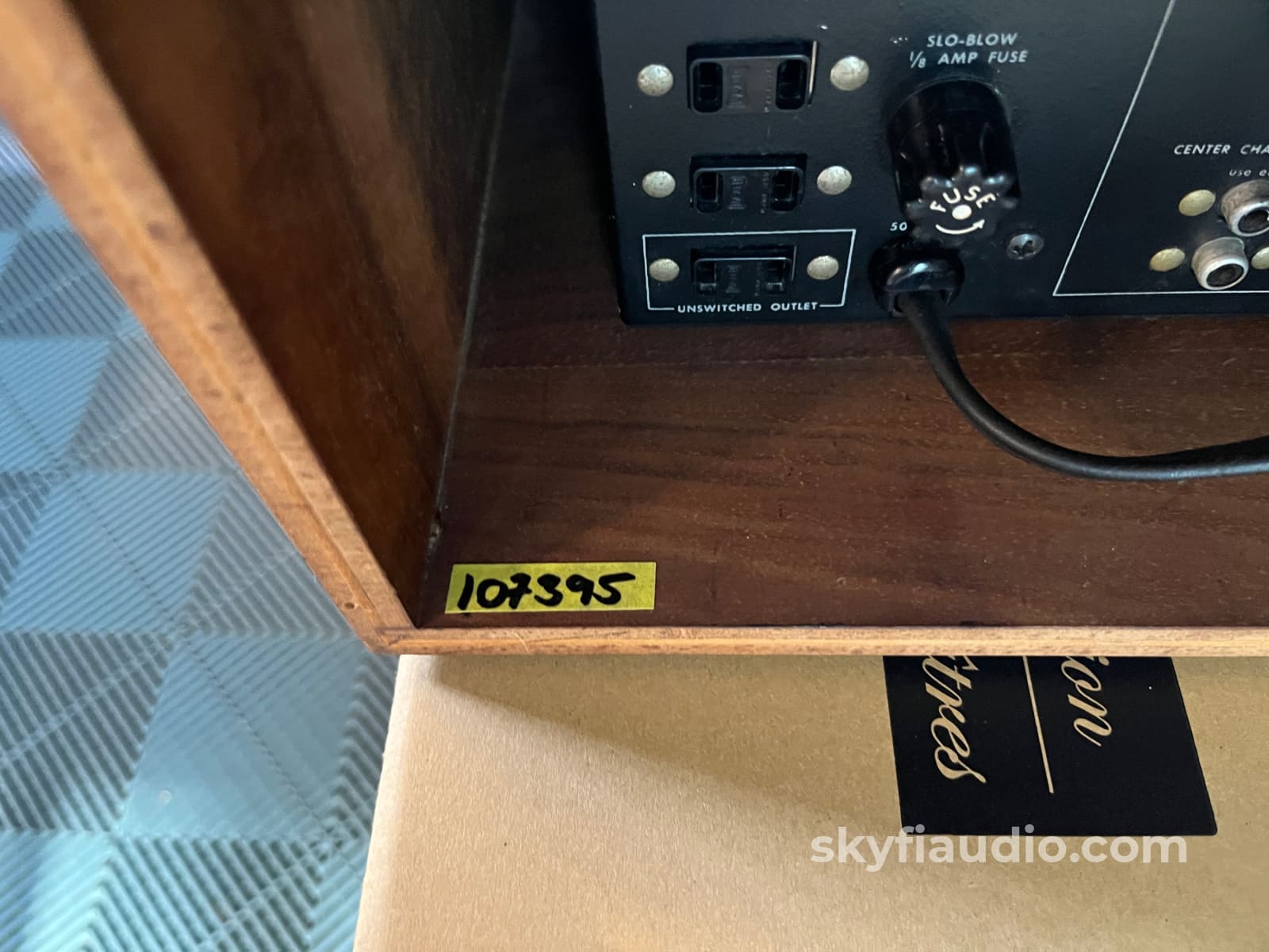 Marantz 7T Solid State Vintage Preamplifier - Serviced w/ Reproduction Cabinet - Preamplifier