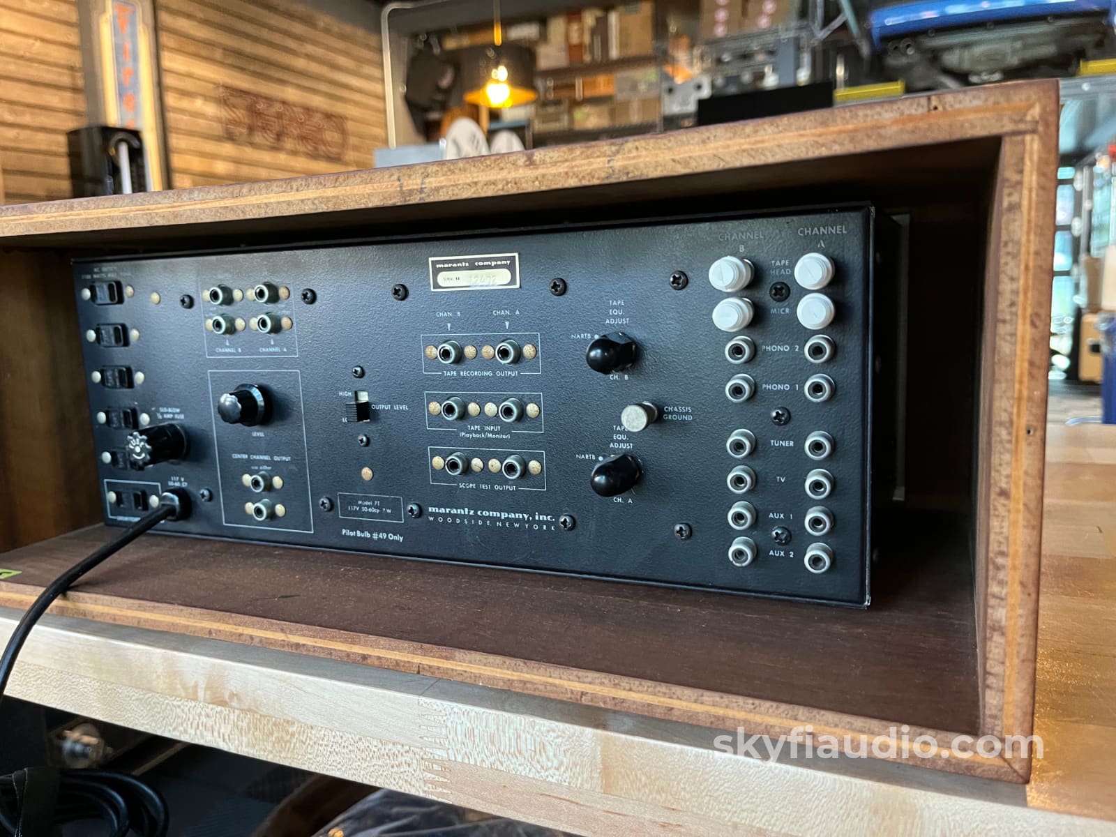 Marantz 7T Solid State Vintage Preamplifier - Serviced w/ Reproduction