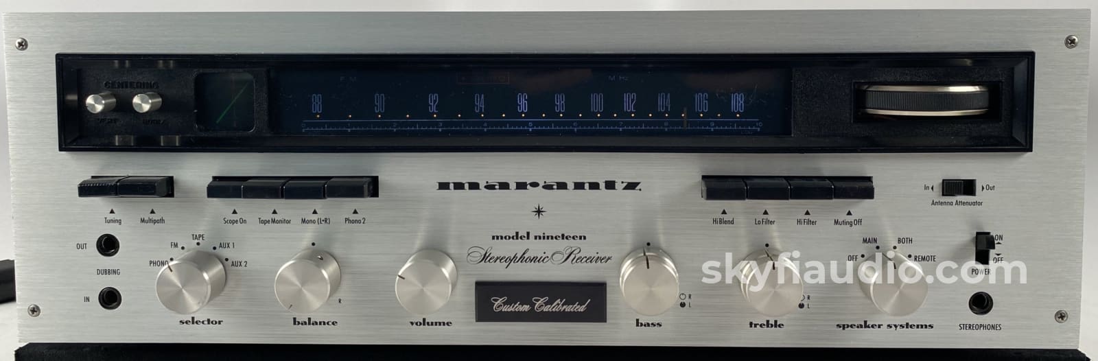 Marantz Model 19 Stereophonic Receiver With Scope - Super Minty One Of The Best Receivers Ever Made