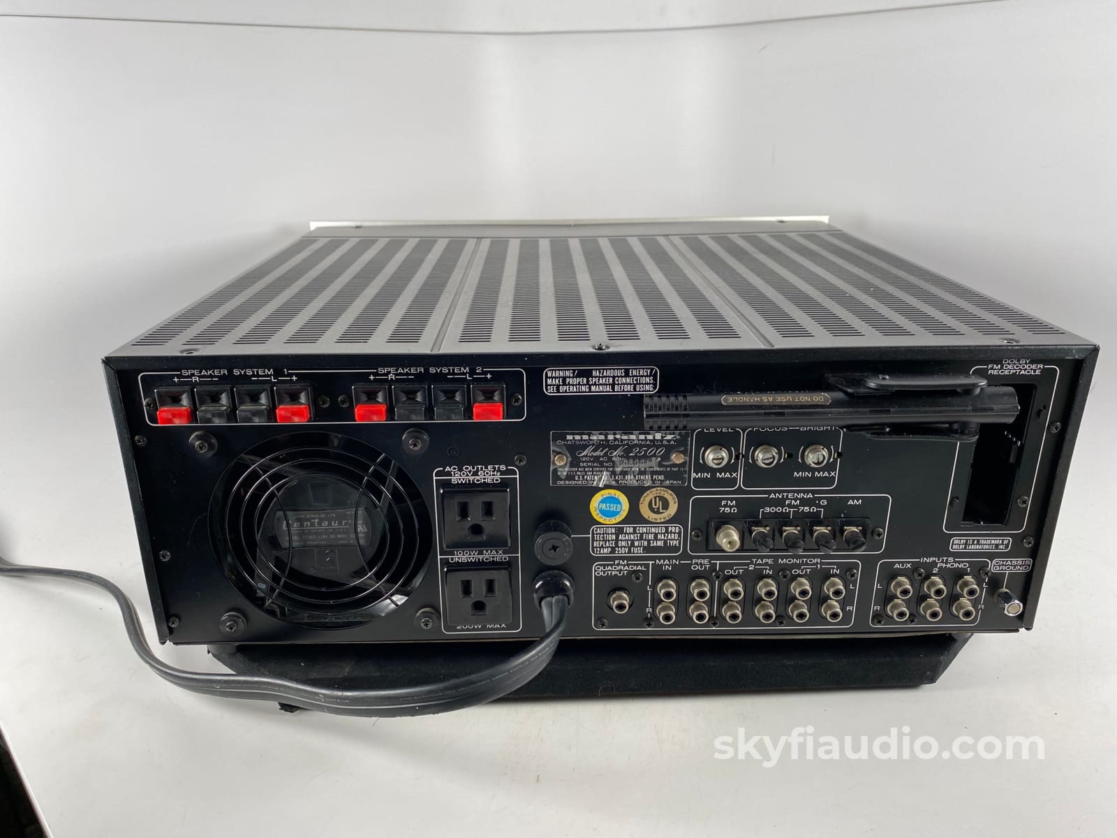 Marantz Model 2500 Flagship Vintage Stereo Receiver - Full Blown Resto