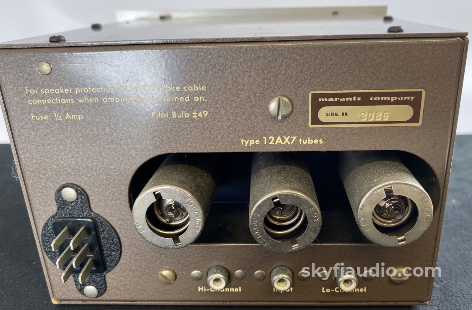 Marantz Model 3 Vintage Electronic Tube Crossover - 2 Way Super Rare Accessory