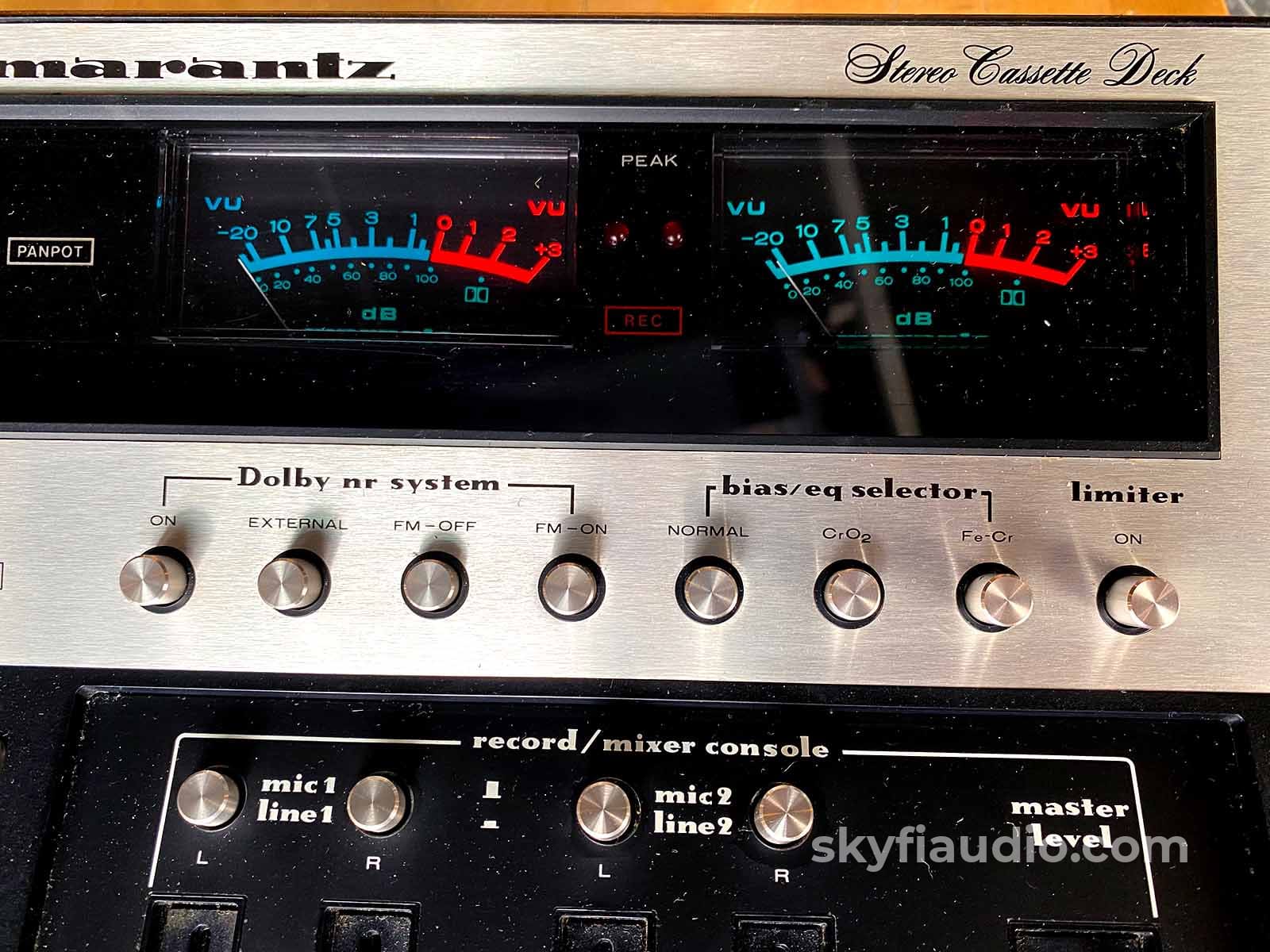 Marantz Model 5420 Tape Deck w/VU Meters and 4-Ch Mixer