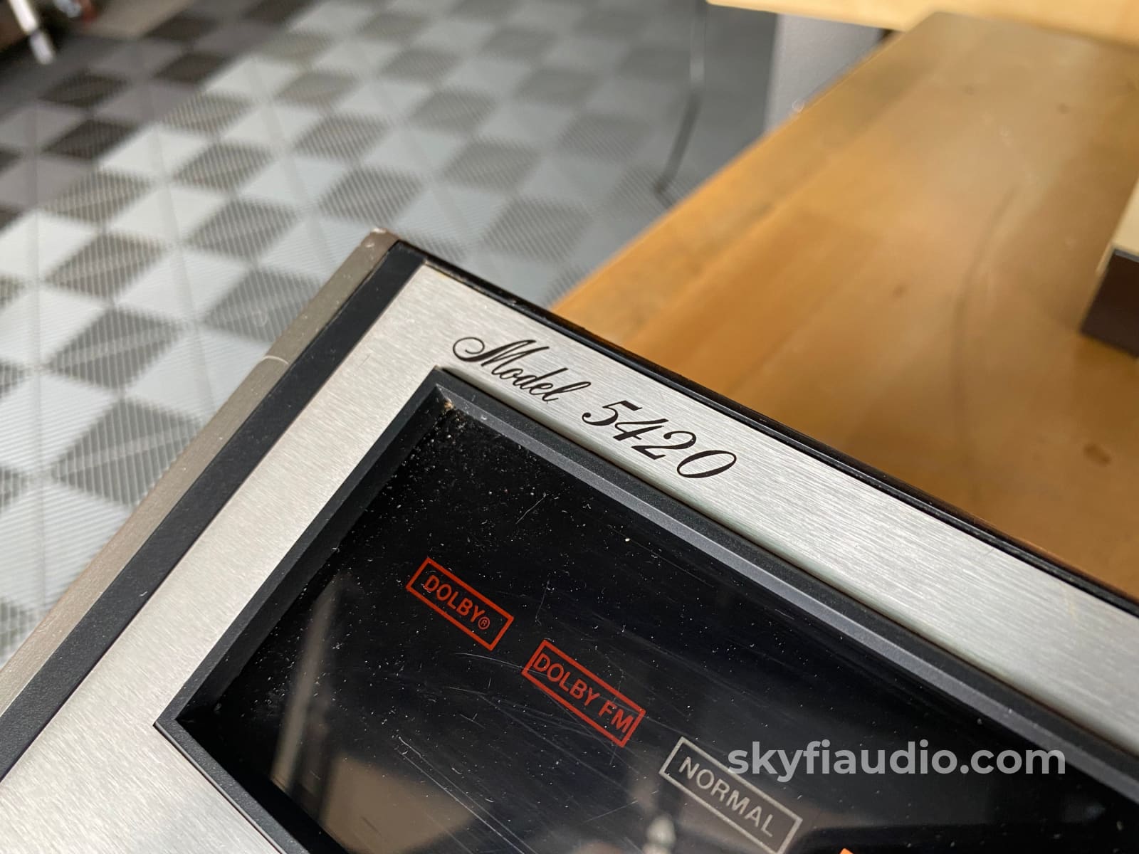Marantz Model 5420 Tape Deck w/VU Meters and 4-Ch Mixer