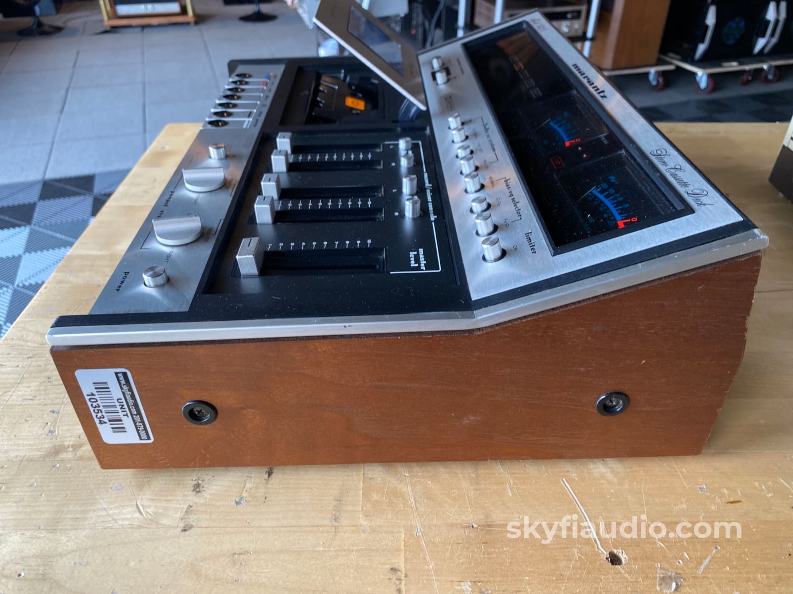 Marantz Model 5420 Tape Deck w/VU Meters and 4-Ch Mixer