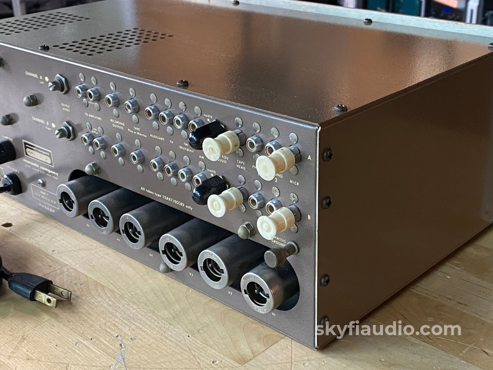 Marantz Model 7 Vintage Tube Preamp - SkyFi Restored, Super Collectibl