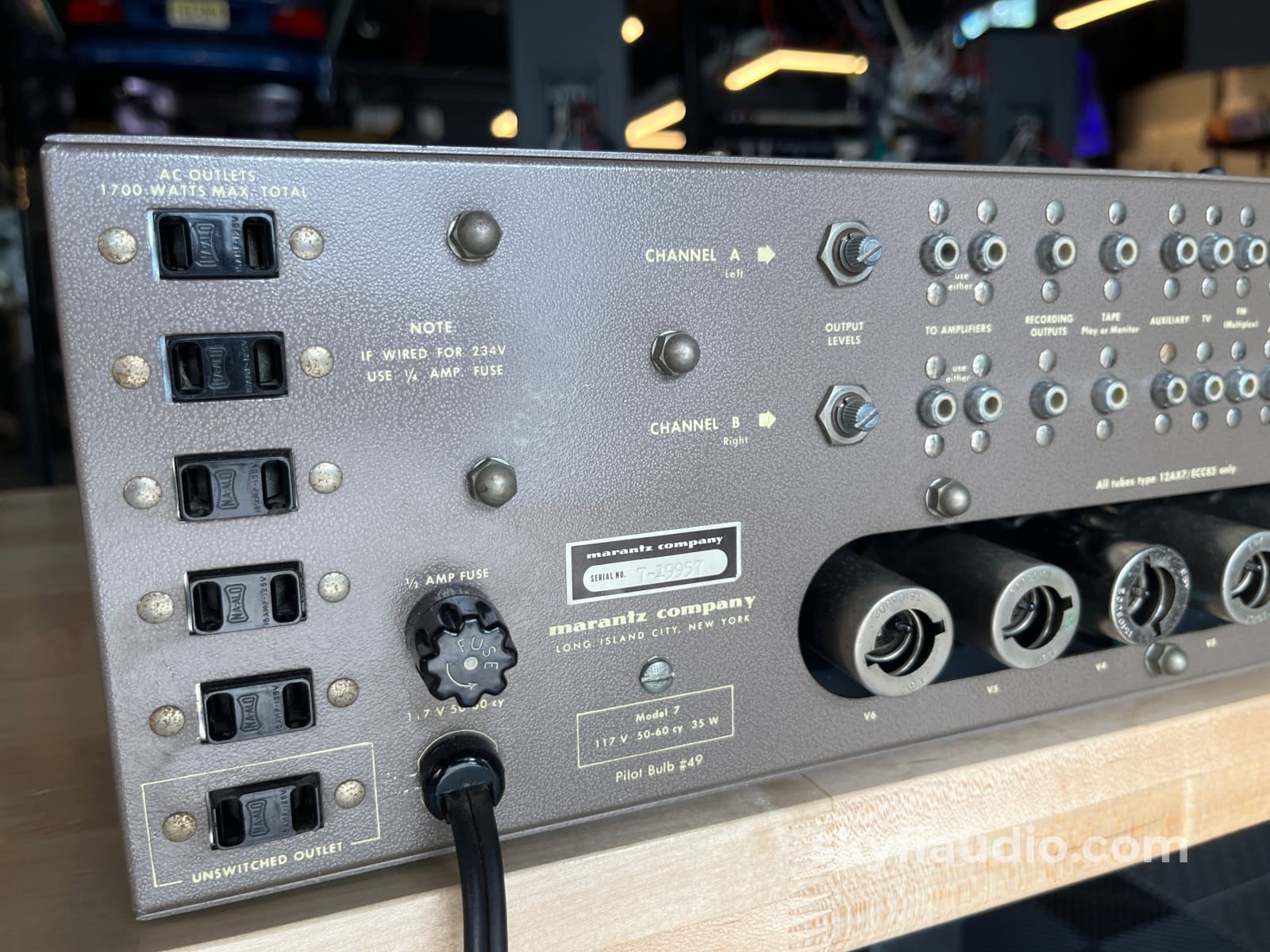 Marantz Model 7 Vintage Tube Preamp- SkyFi Restored Preamplifier